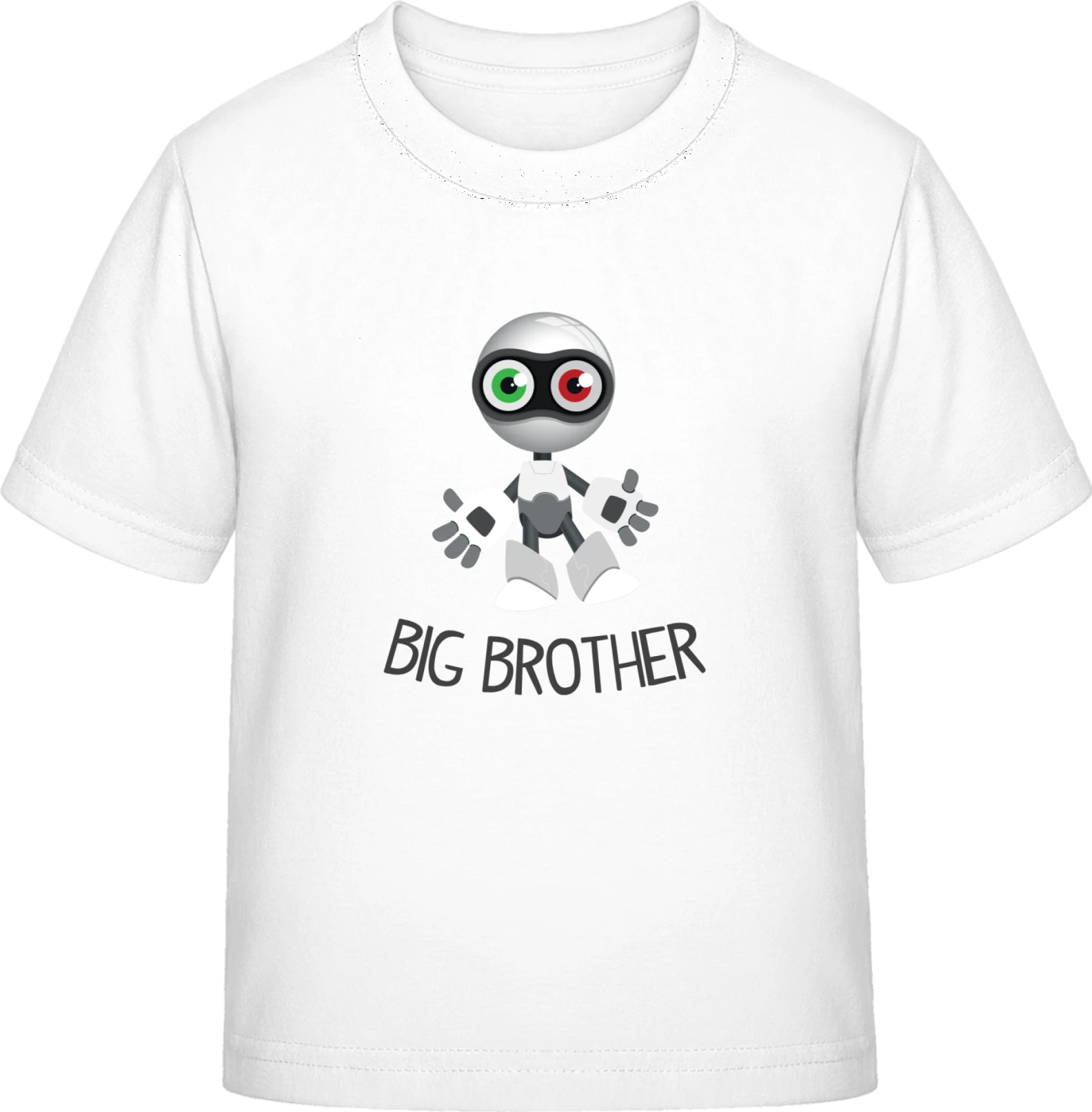 Big Brother Robot - White Exact 190 Kids - Front