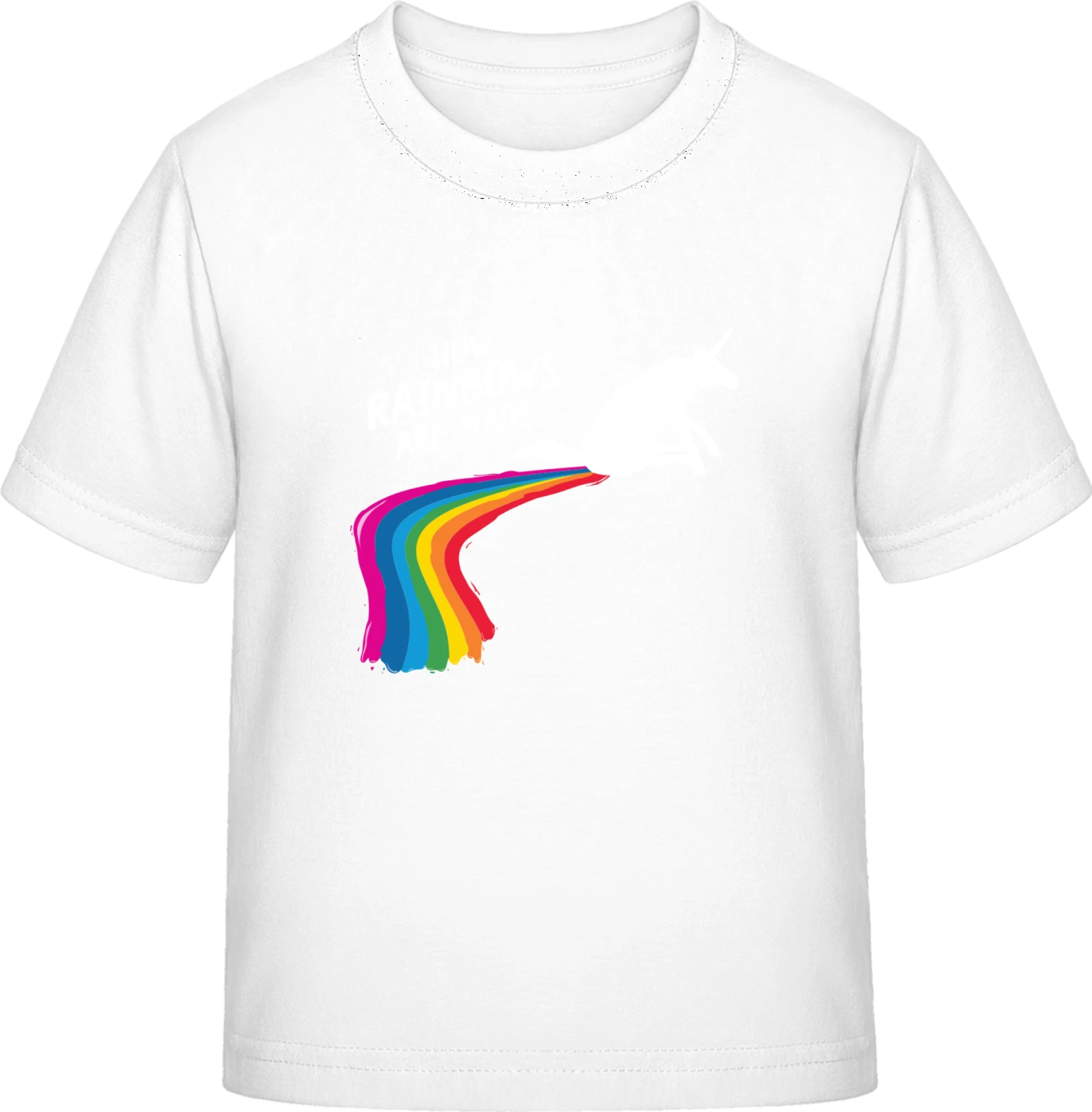 How Rainbows Are Made - White Exact 190 Kids - Front