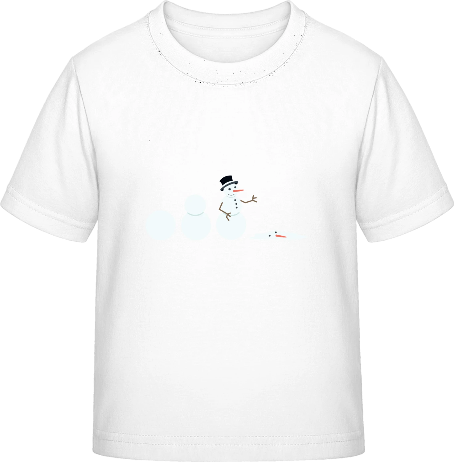 Snowman Evolution - White Exact 190 Kids - Front