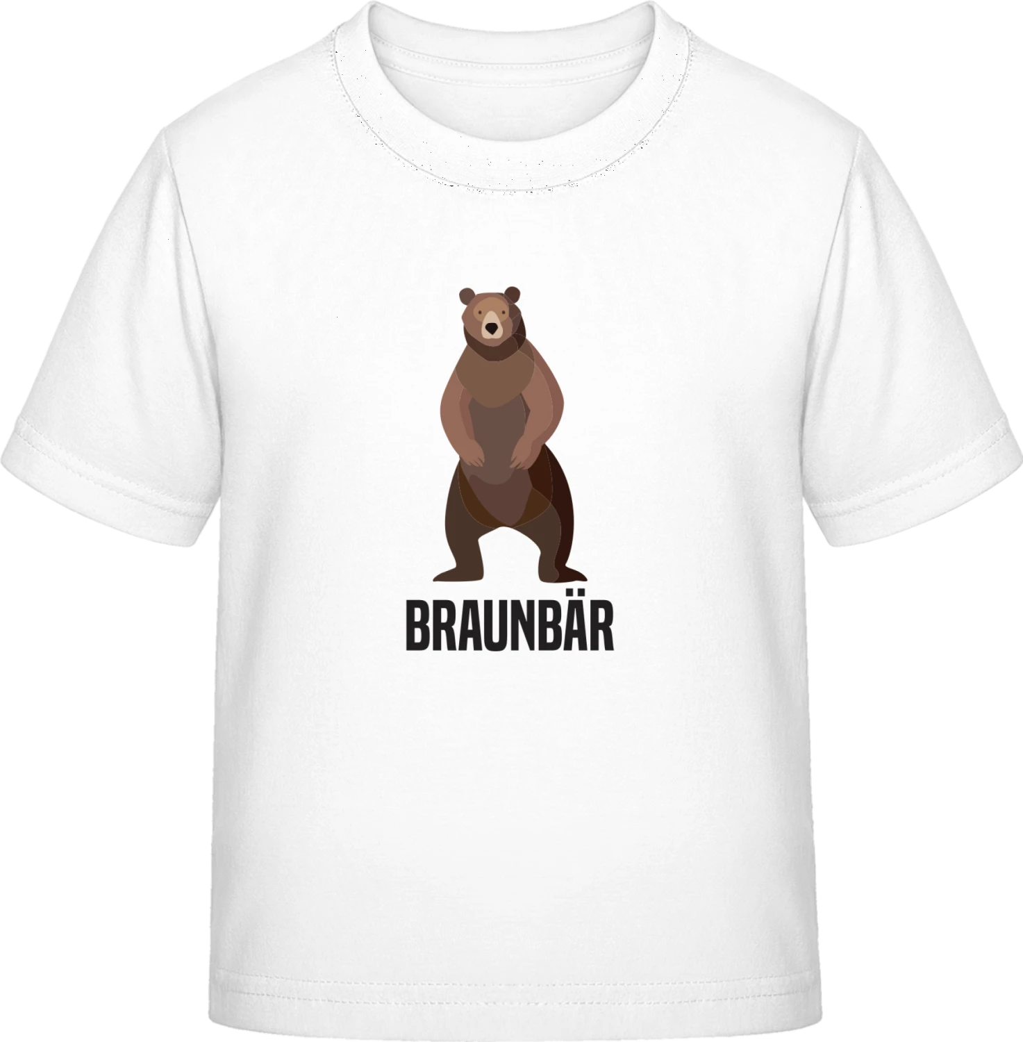 Braunbär - White Exact 190 Kids - Front