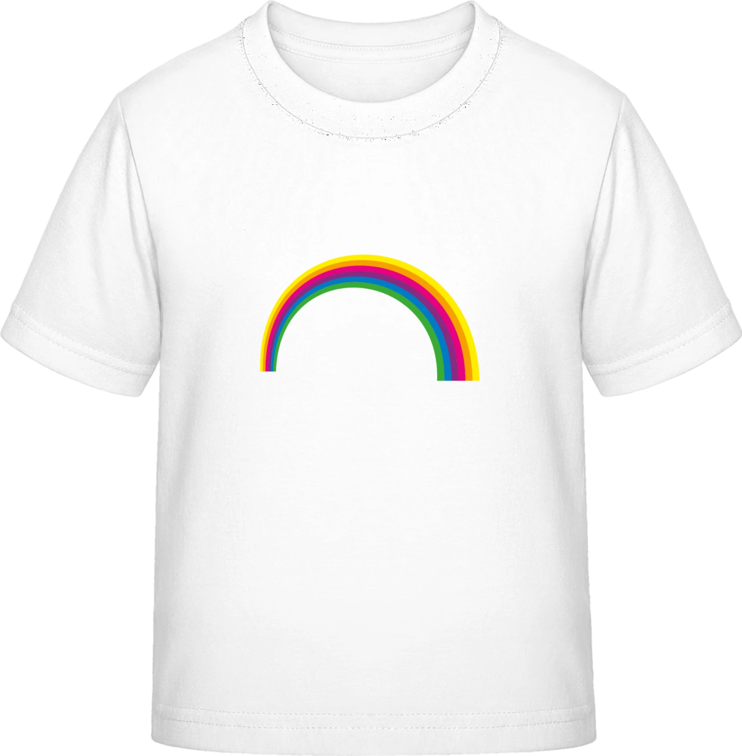 Rainbow Istorted - White Exact 190 Kids - Front