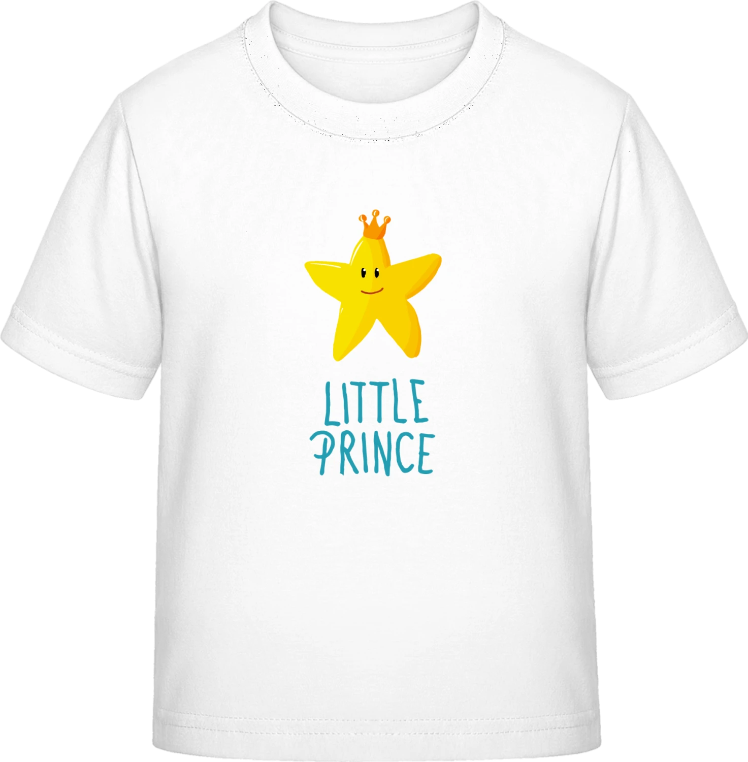 Little Prince Star Crown - White Exact 190 Kids - Front