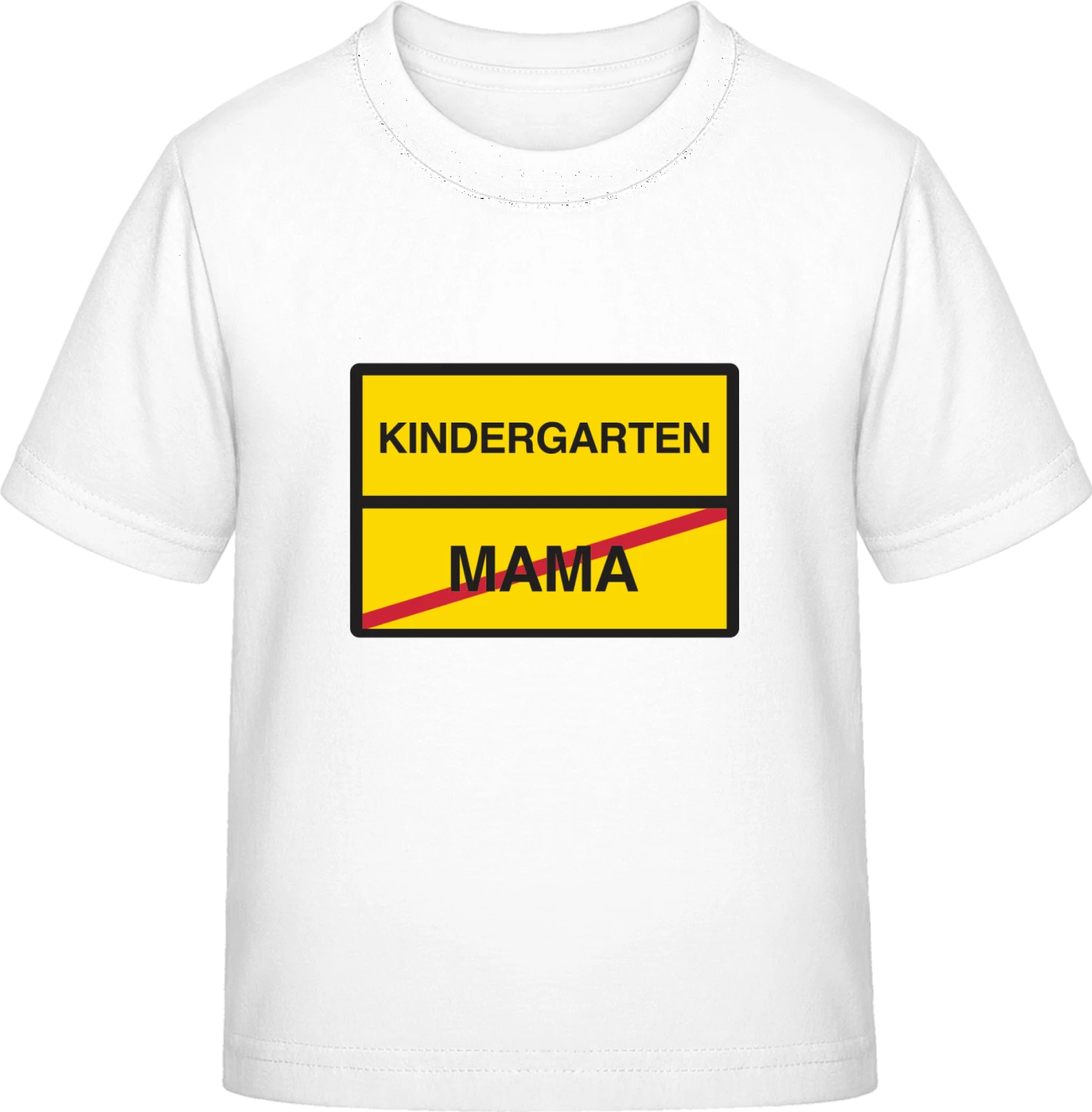 Ortsschild Kindergarten - White Exact 190 Kids - Front