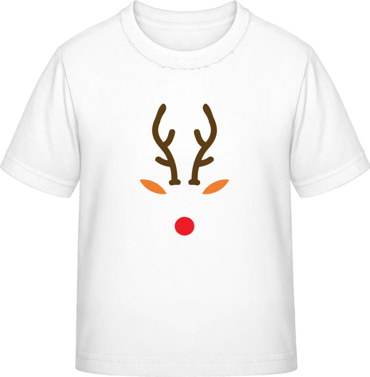 Rudolph The Red Nose Deer - White Exact 190 Kids - Front