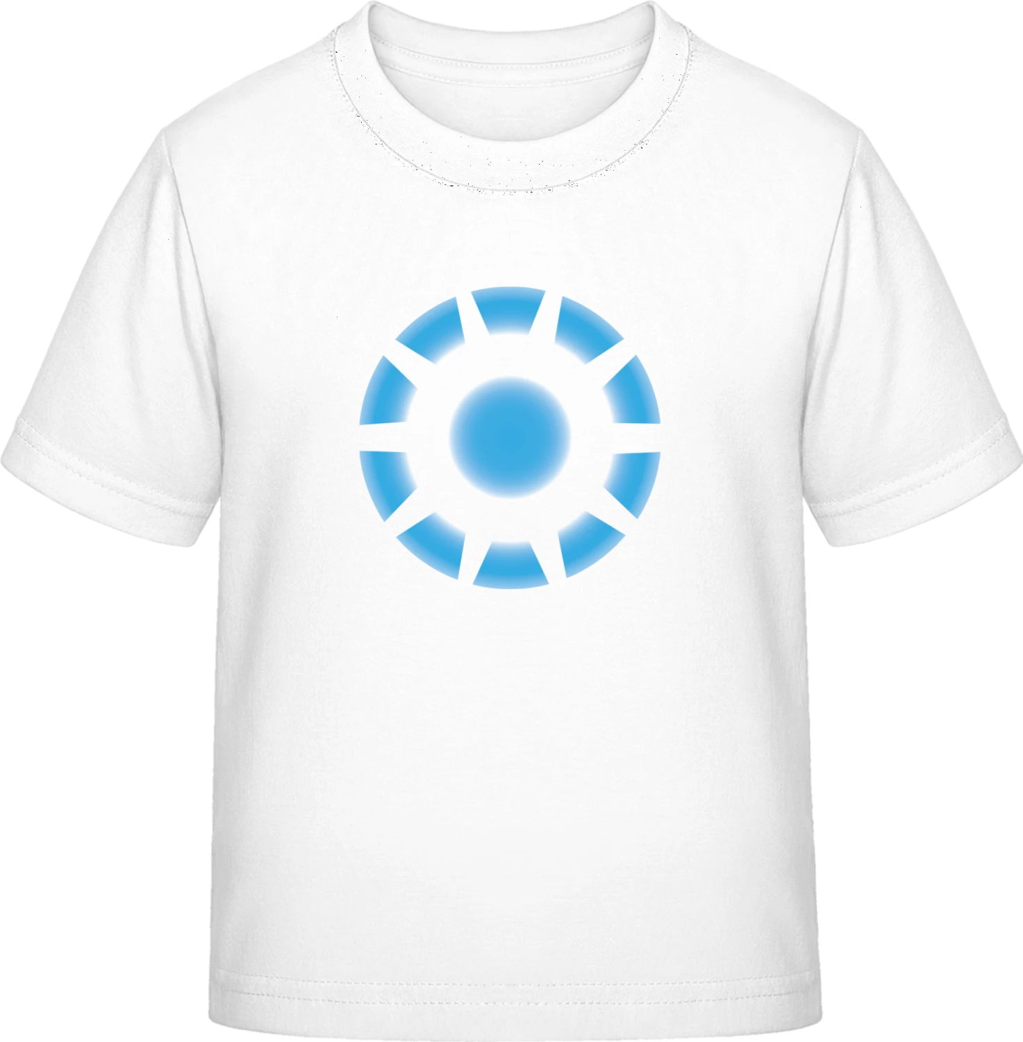 Blue Reactor Core - White Exact 190 Kids - Front