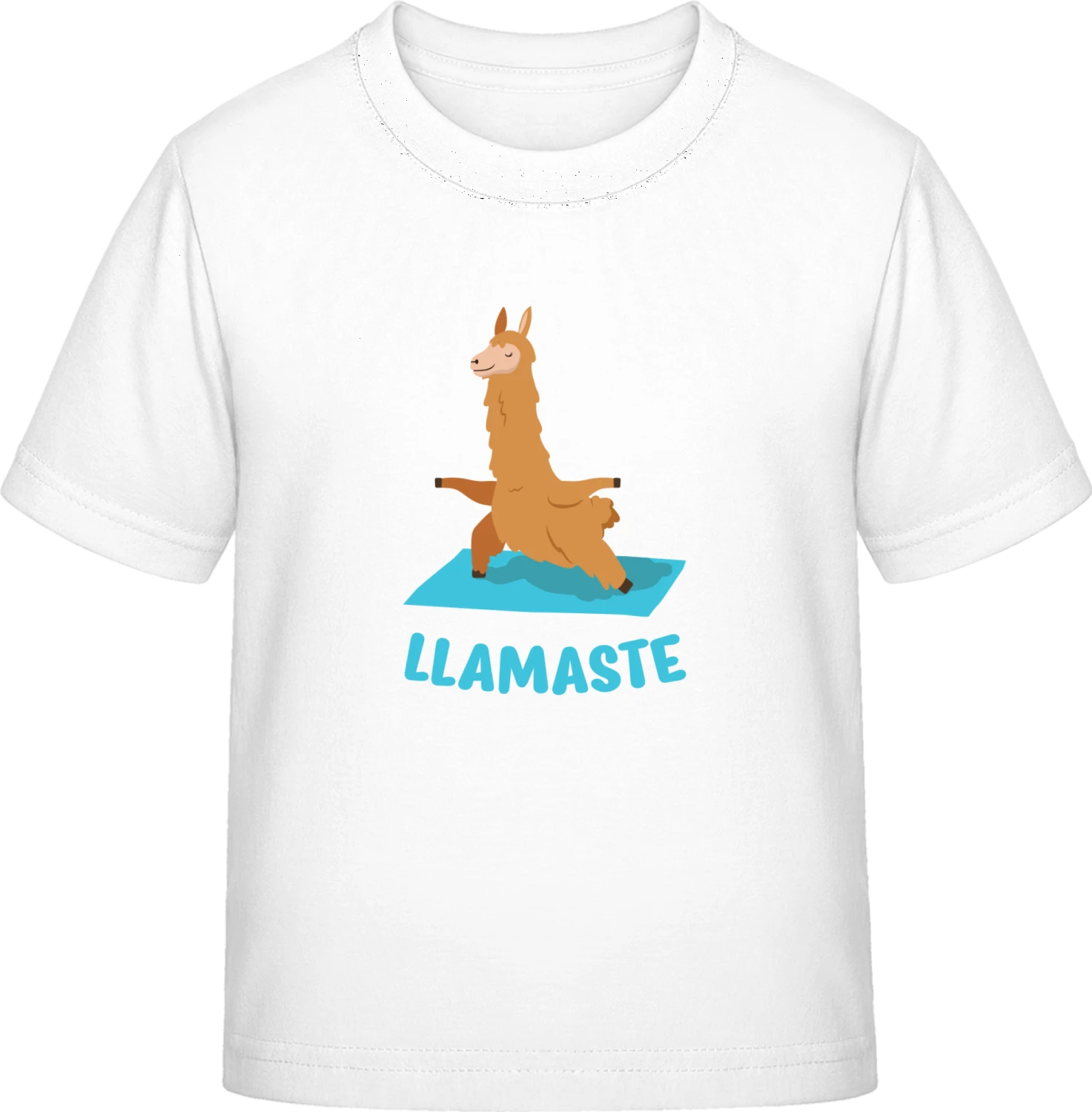 Llamaste - White Exact 190 Kids - Front