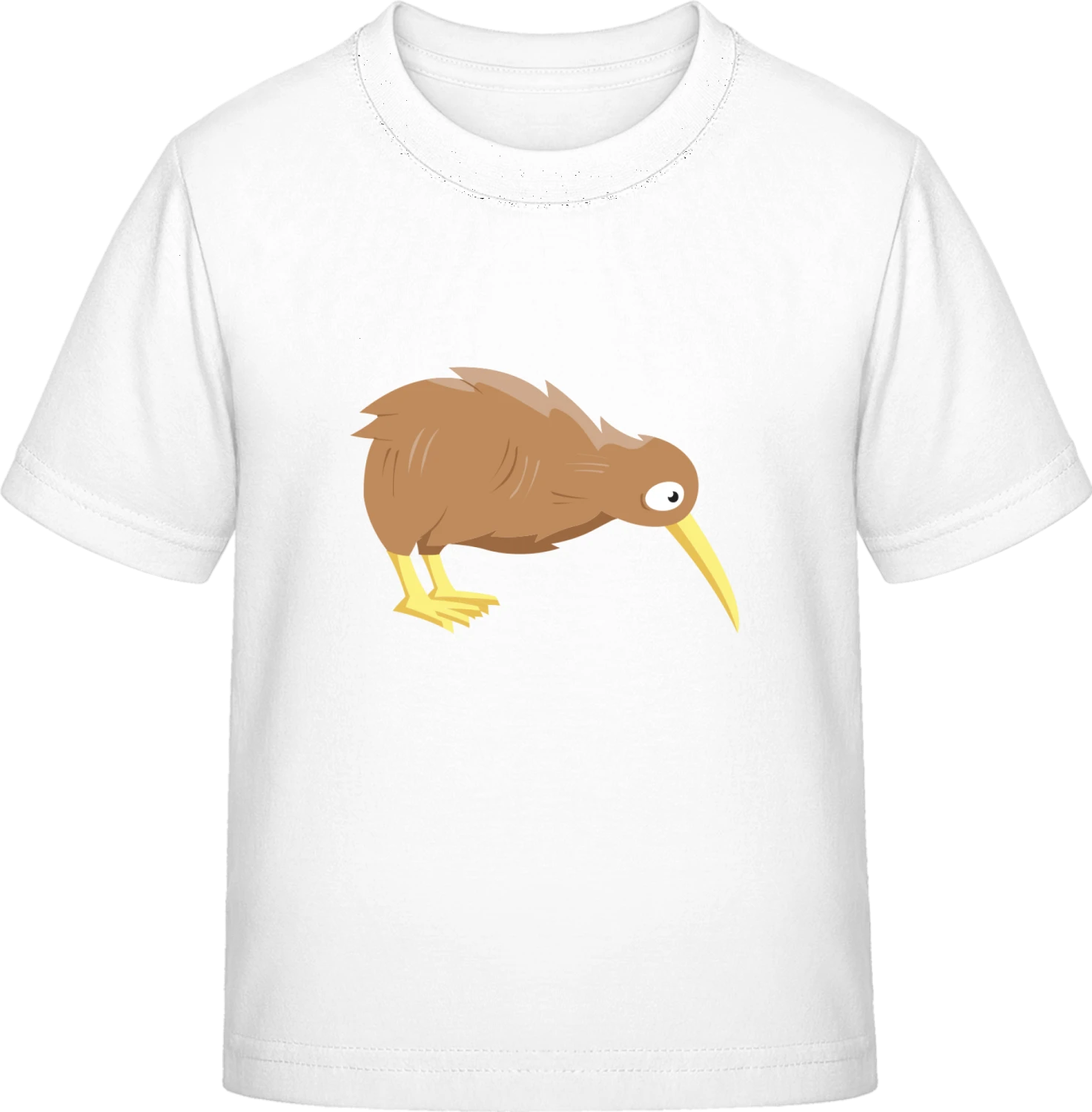 Kiwi Bird Funny - White Exact 190 Kids - Front