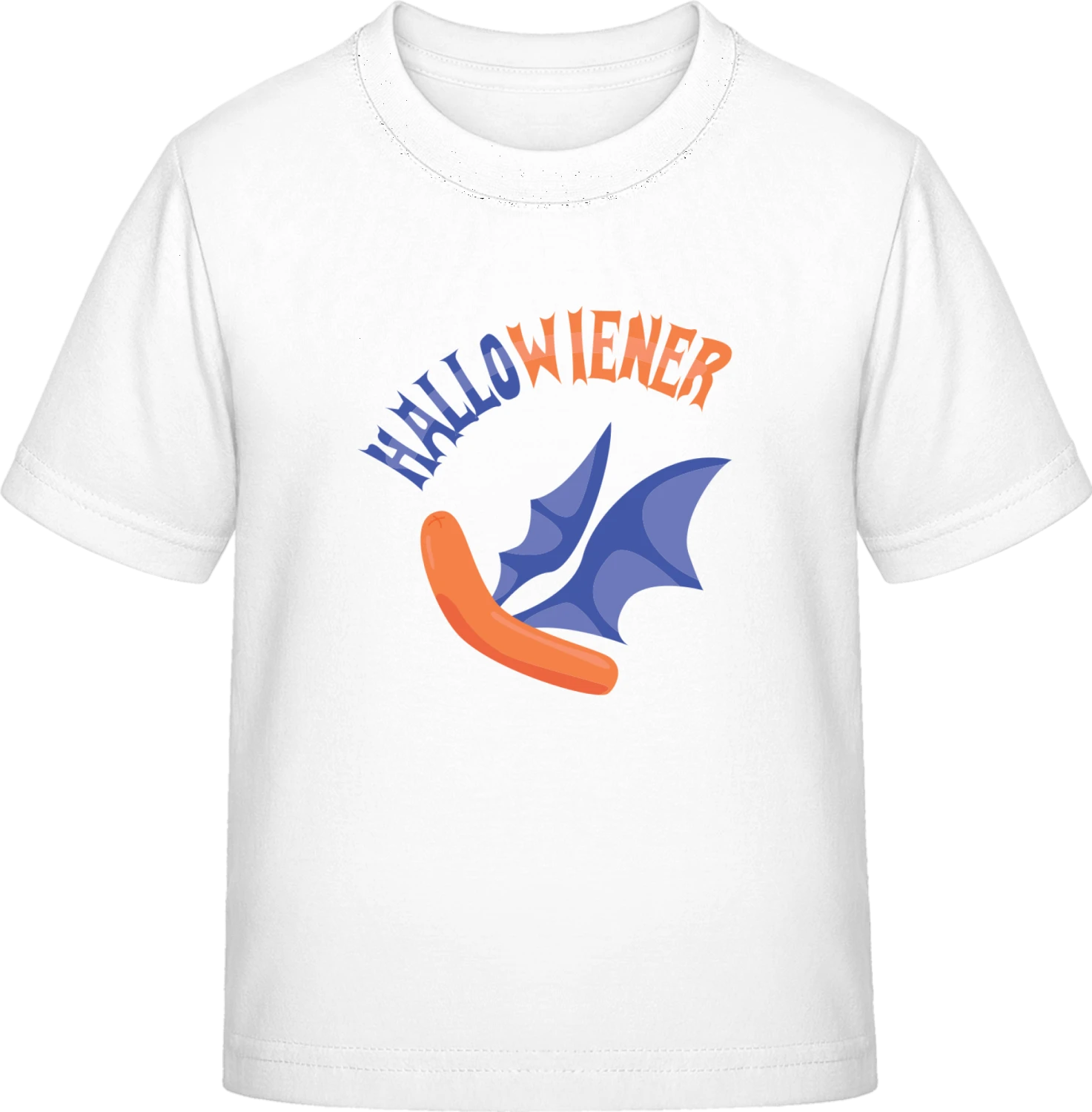 Hallowiener Bat - White Exact 190 Kids - Front