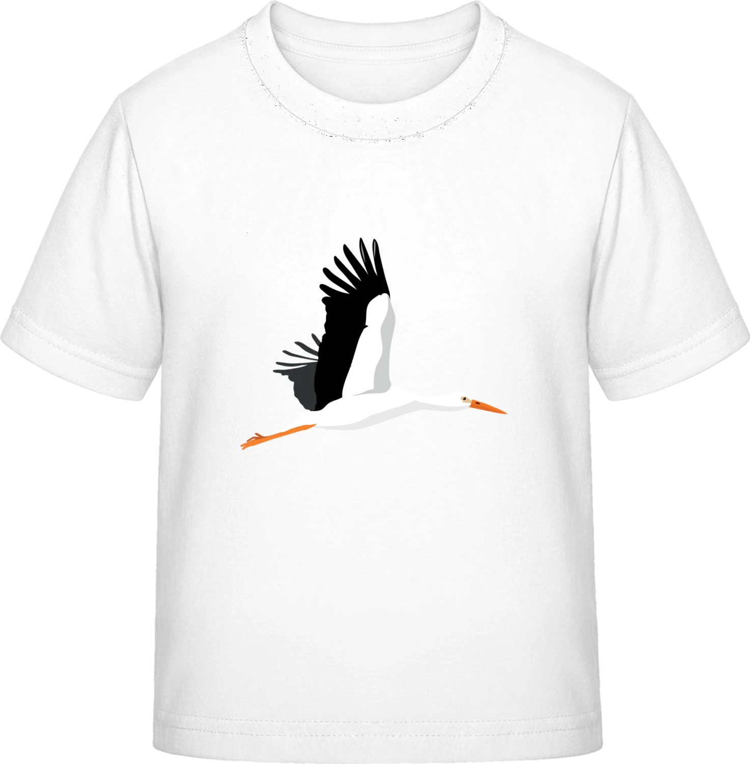 Stork Flying - White Exact 190 Kids - Front