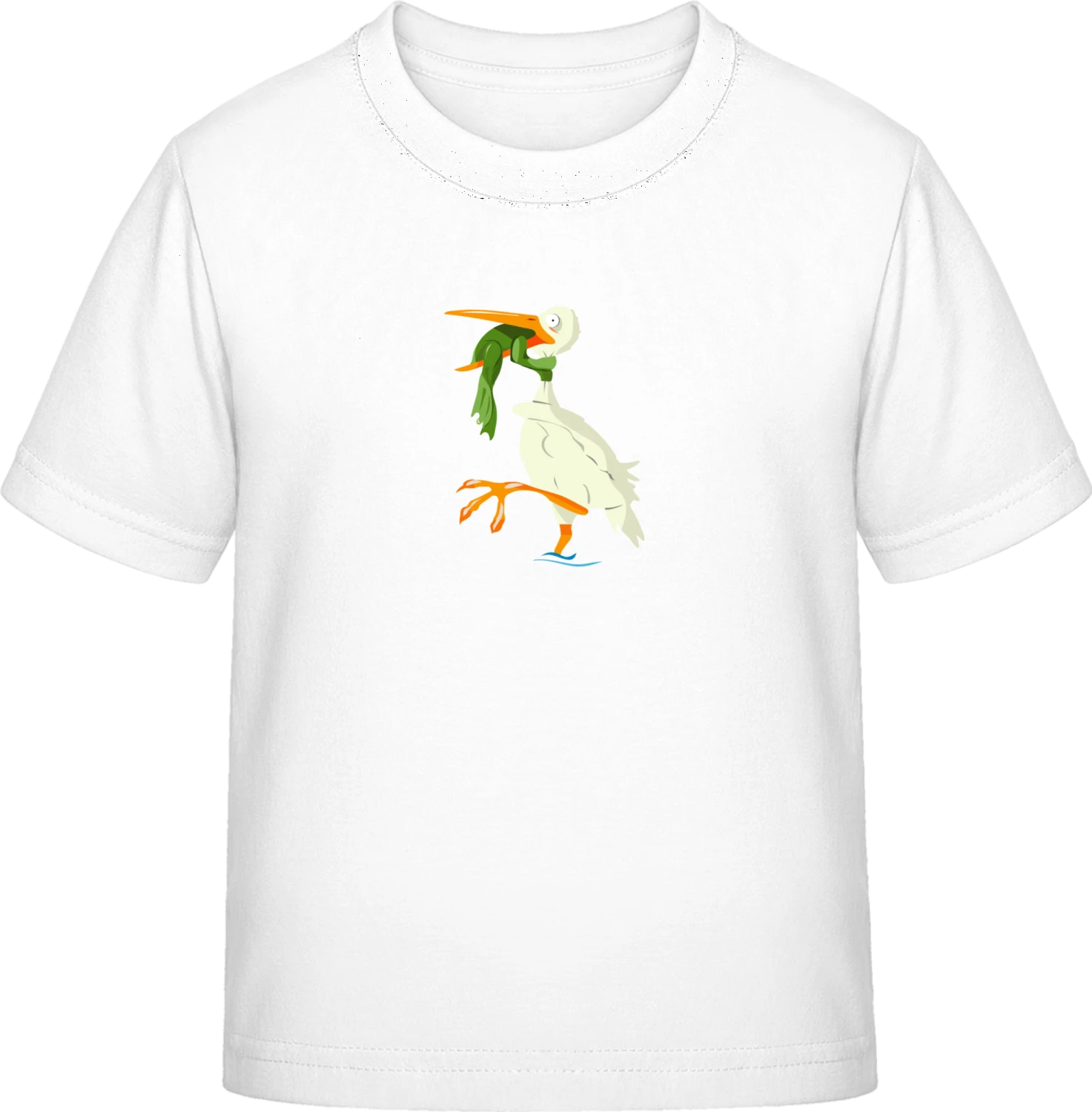 Frog and Stork - White Exact 190 Kids - Front