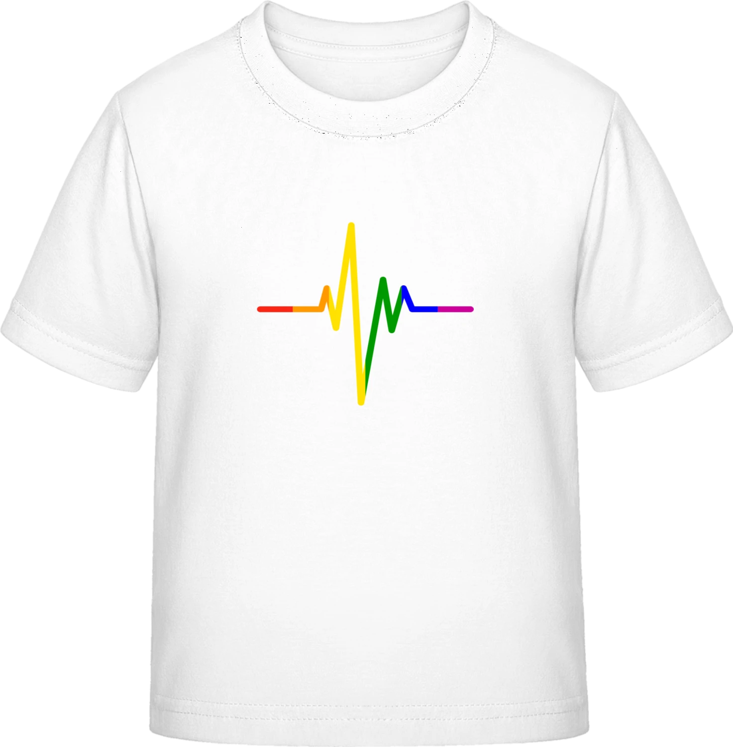 Rainbow Pulse - White Exact 190 Kids - Front