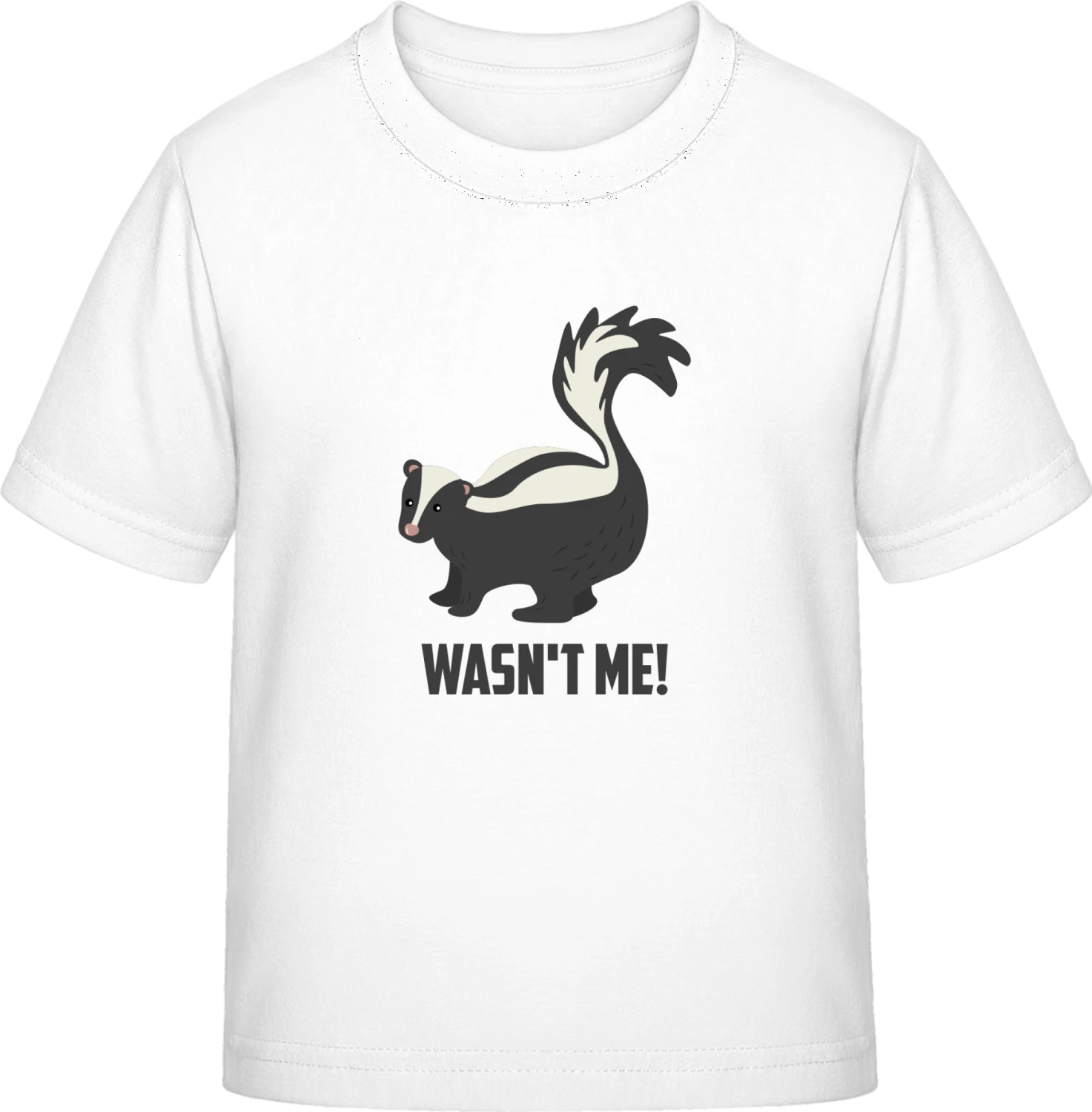 Wasn´t Me Skunk - White Exact 190 Kids - Front