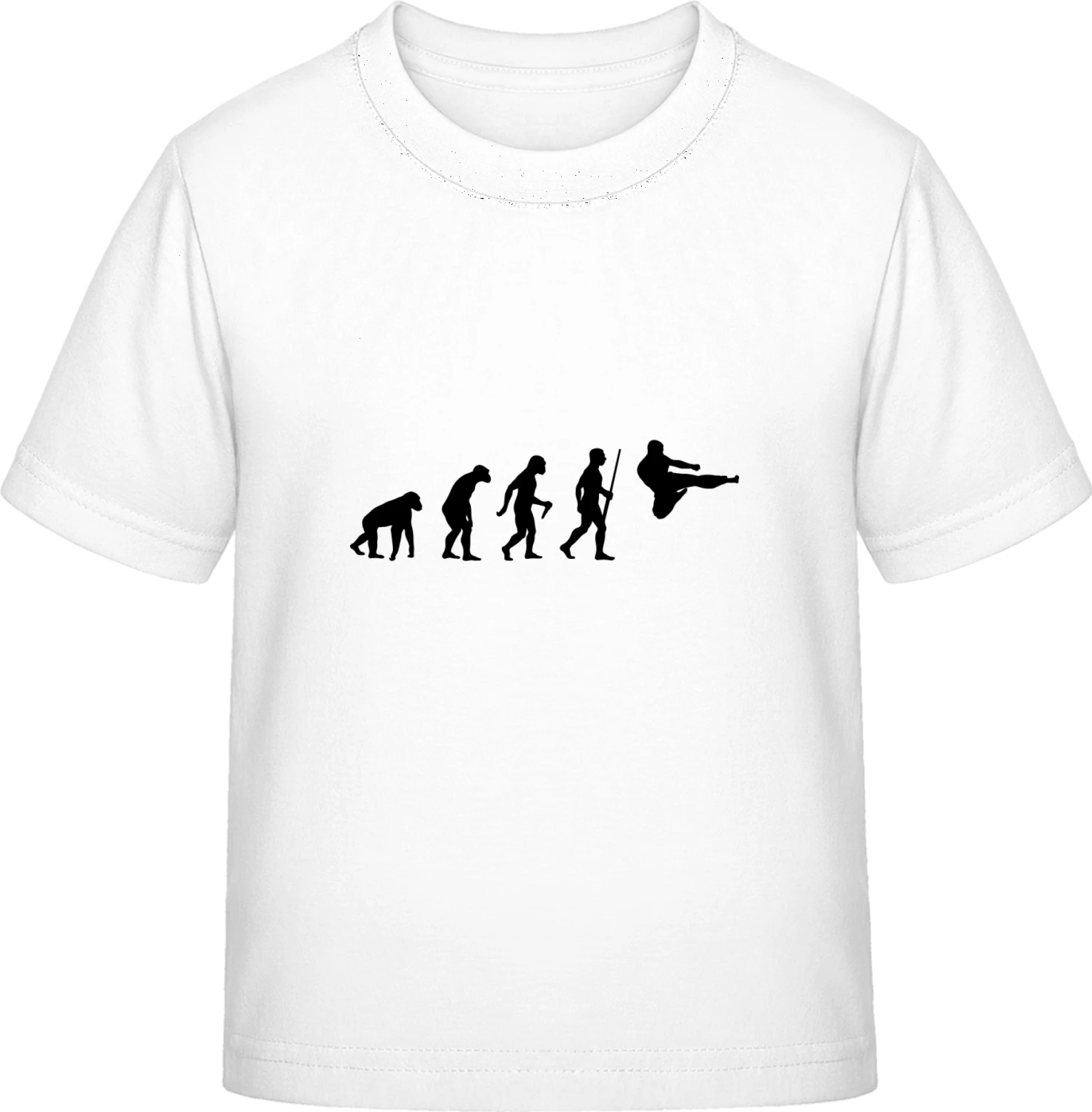 Karate Evolution - White Exact 190 Kids - Front