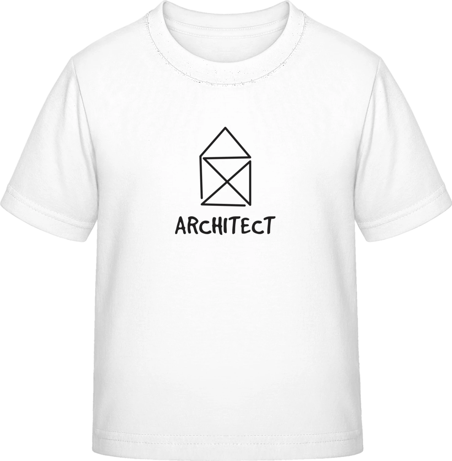 Architect Comic - White Exact 190 Kids - Front