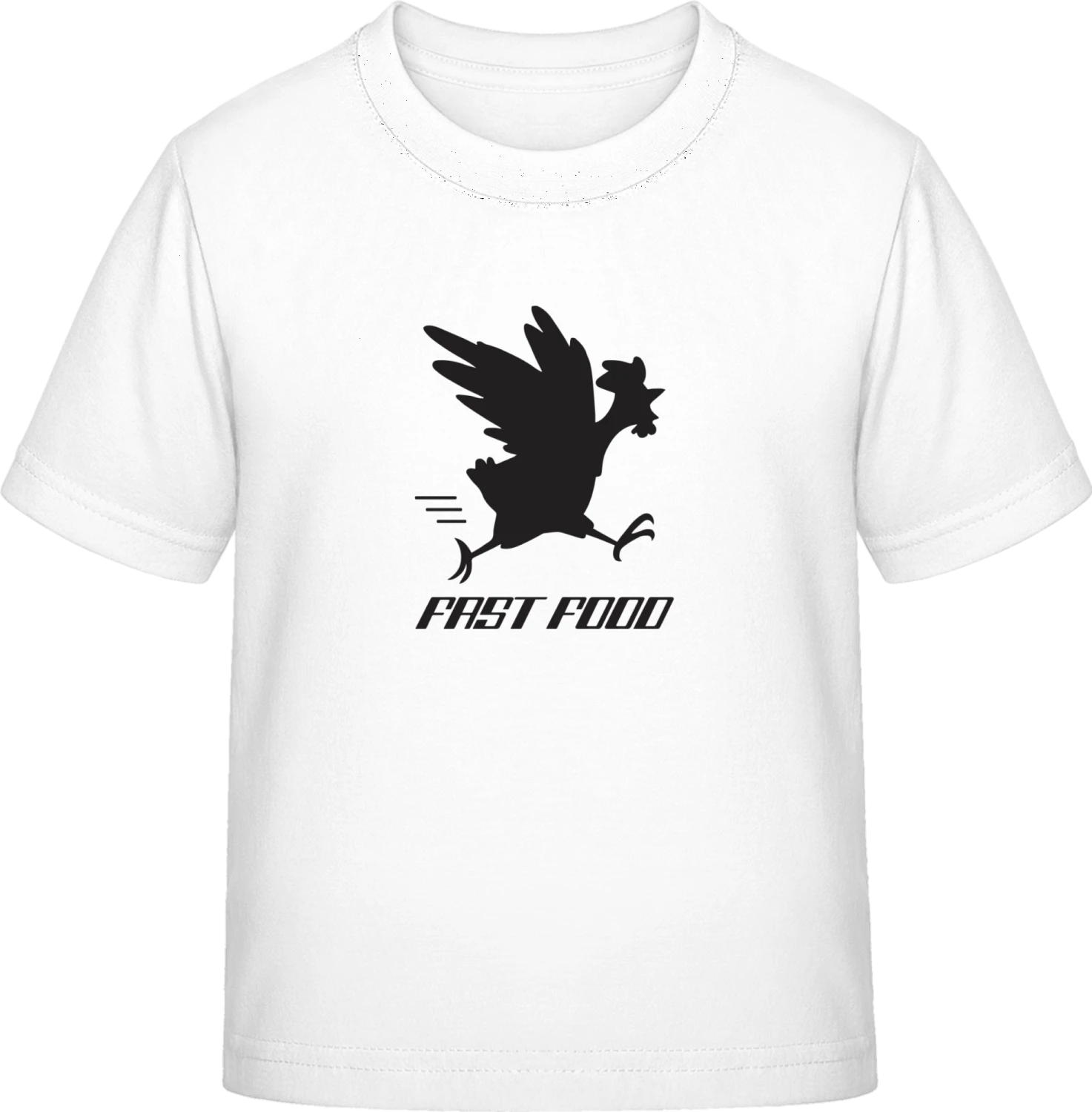 Fast Food Hen Chicken - White Exact 190 Kids - Front