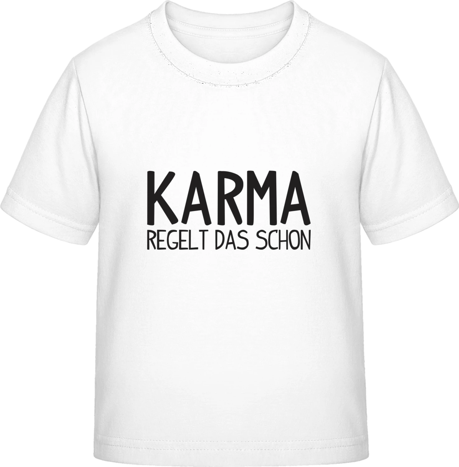 Karma regelt das schon - White Exact 190 Kids - Front