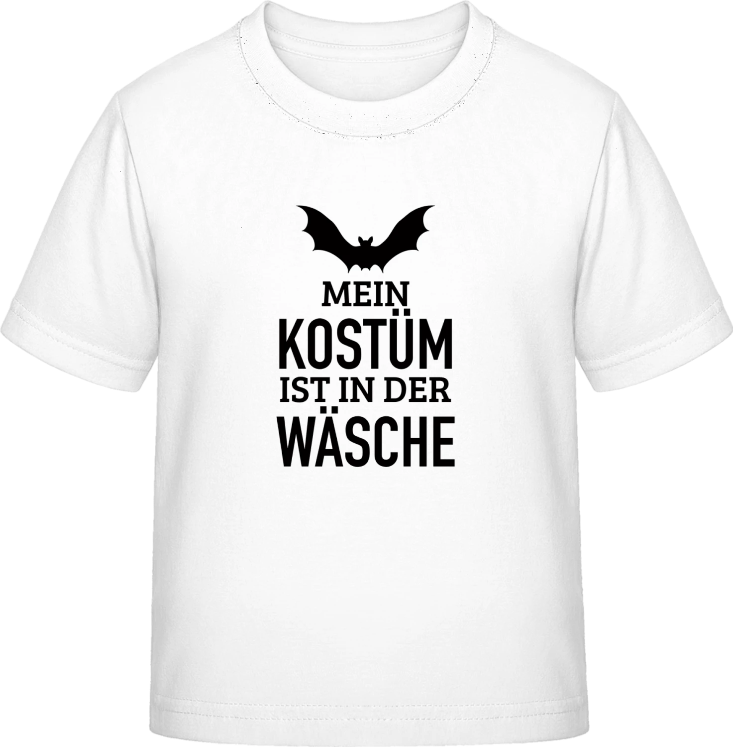 Mein Kostüm ist der Wäsche - White Exact 190 Kids - Front