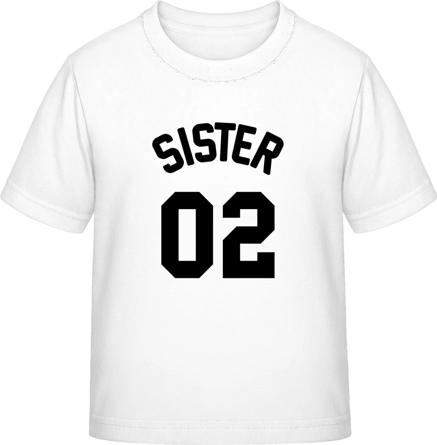 Sister 02 - White Exact 190 Kids - Front