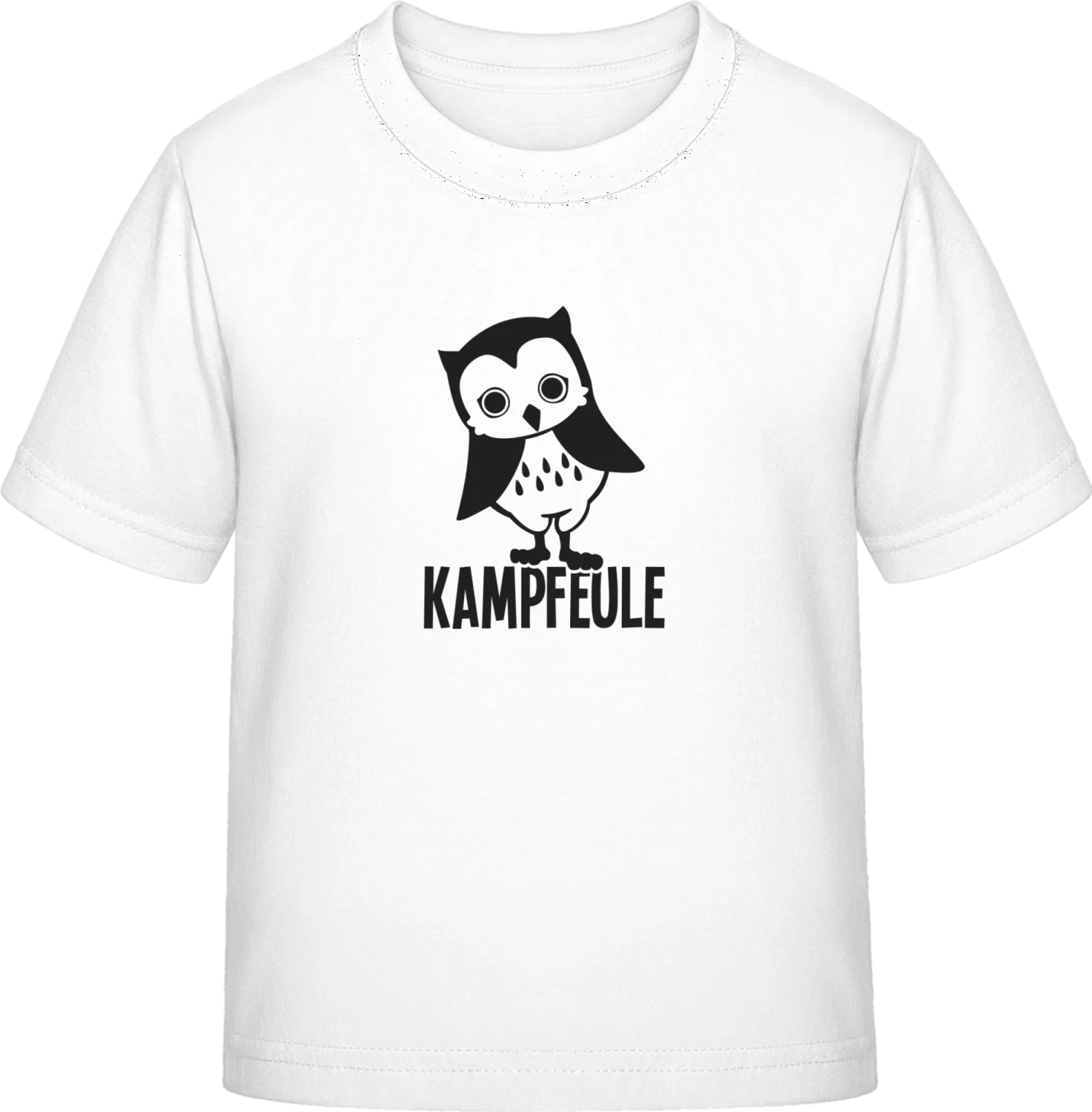 Kampfeule - White Exact 190 Kids - Front