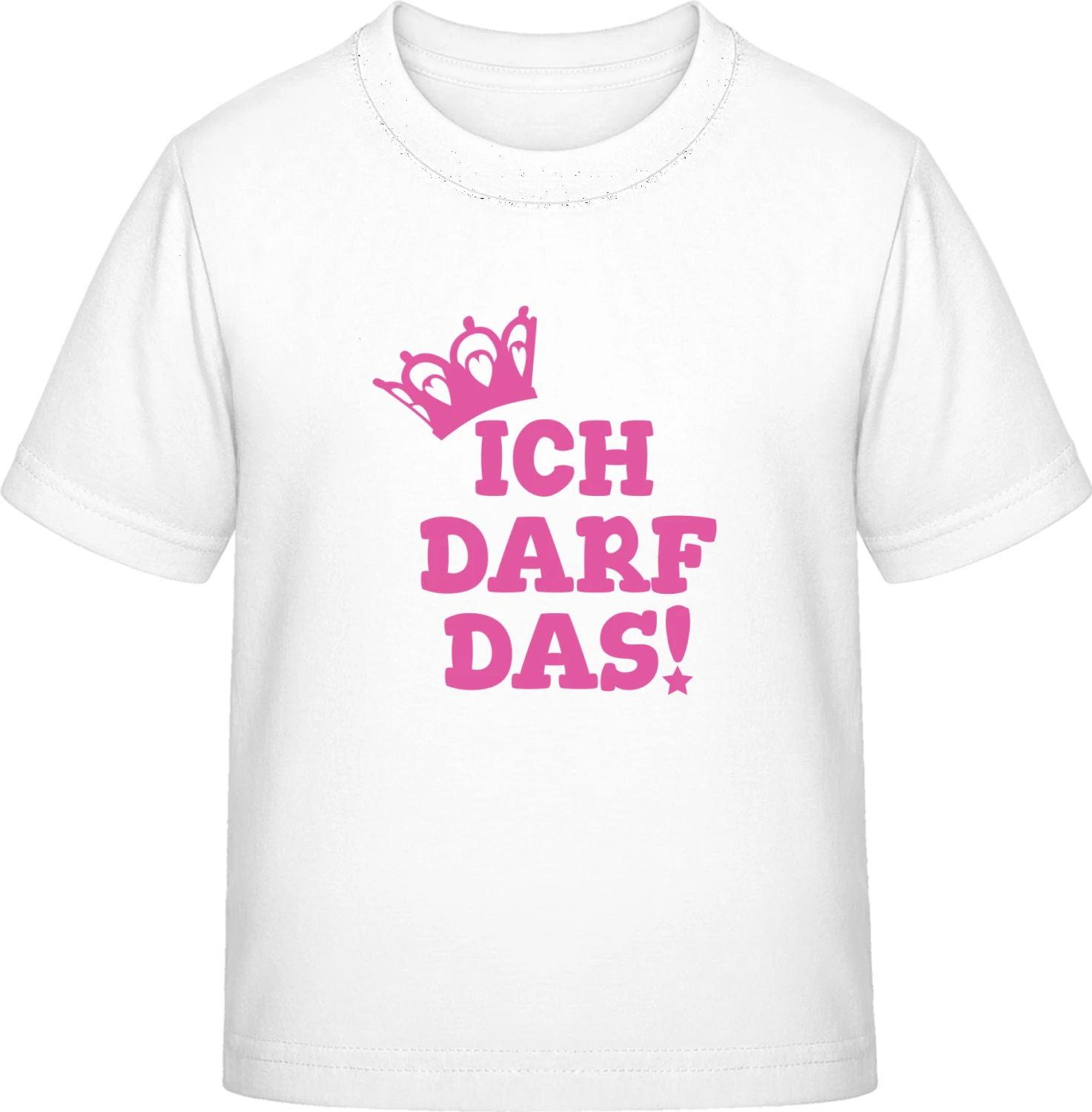 Ich darf das Prinzessin - White Exact 190 Kids - Front