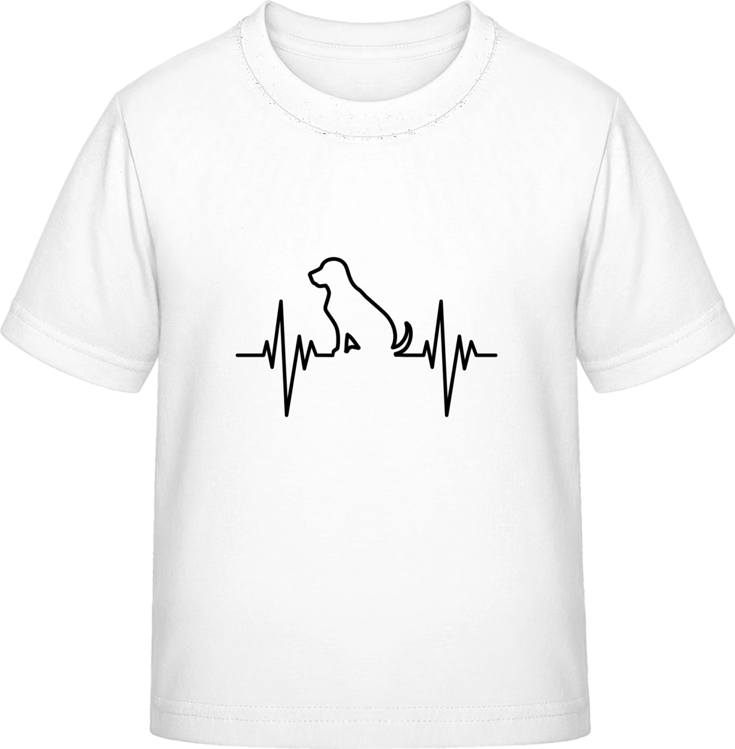 Dog Pulse - White Exact 190 Kids - Front