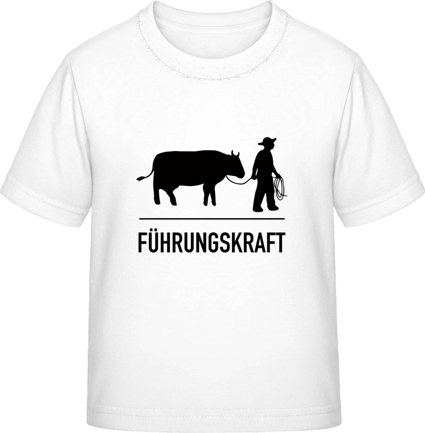 Führungskraft Kuh - White Exact 190 Kids - Front