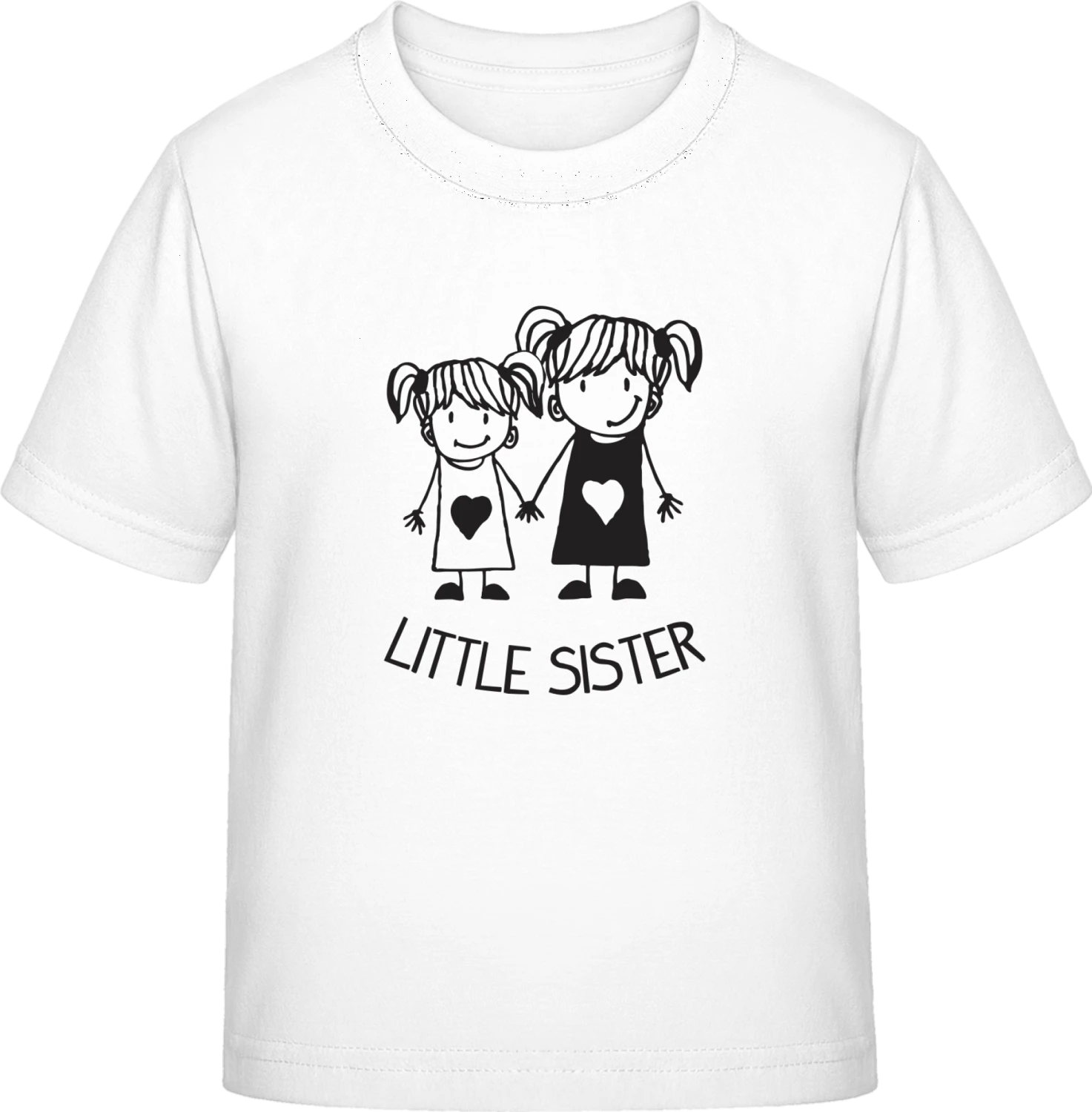 Comic Little Sister - White Exact 190 Kids - Front