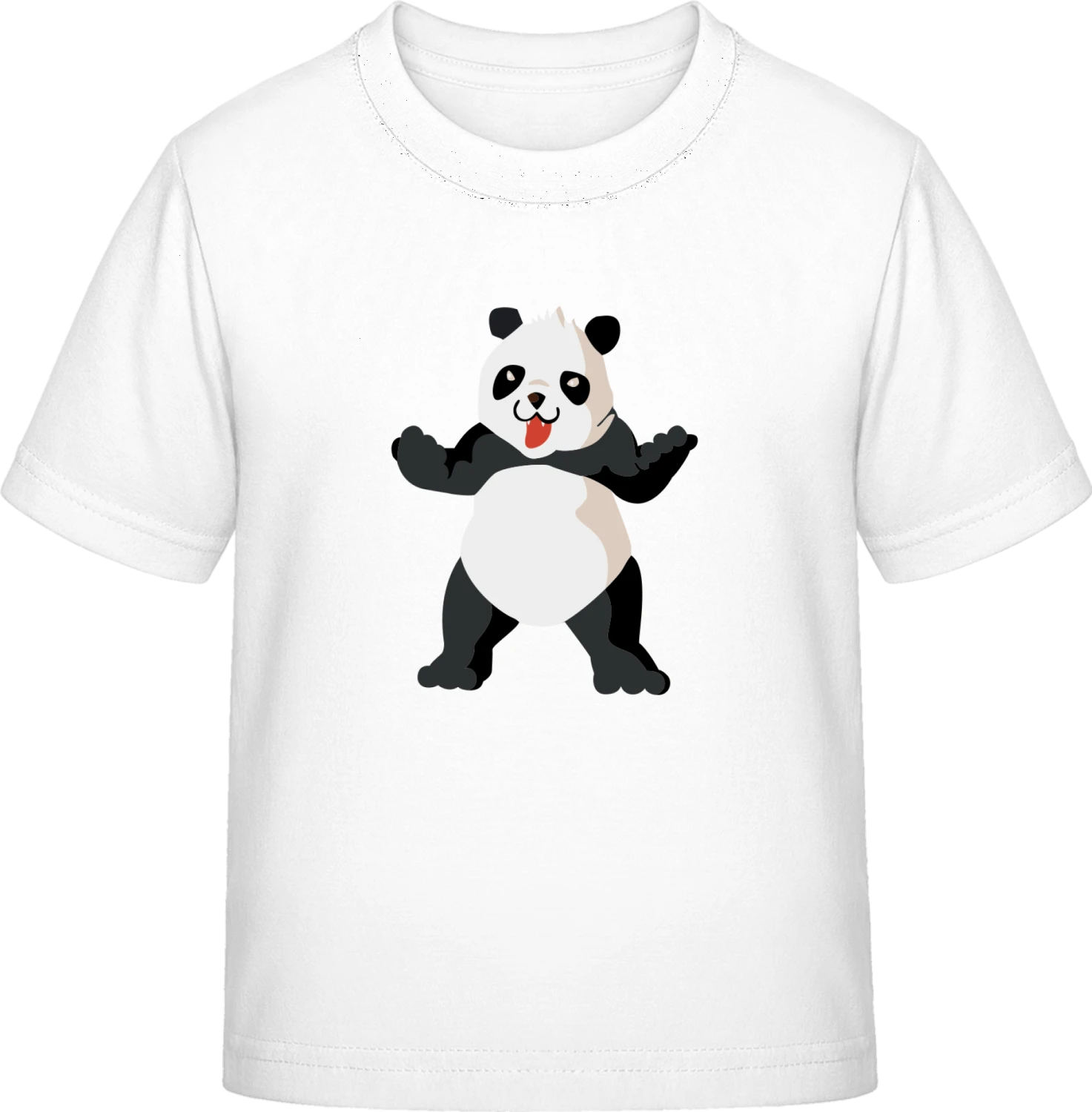 Laughing Panda - White Exact 190 Kids - Front