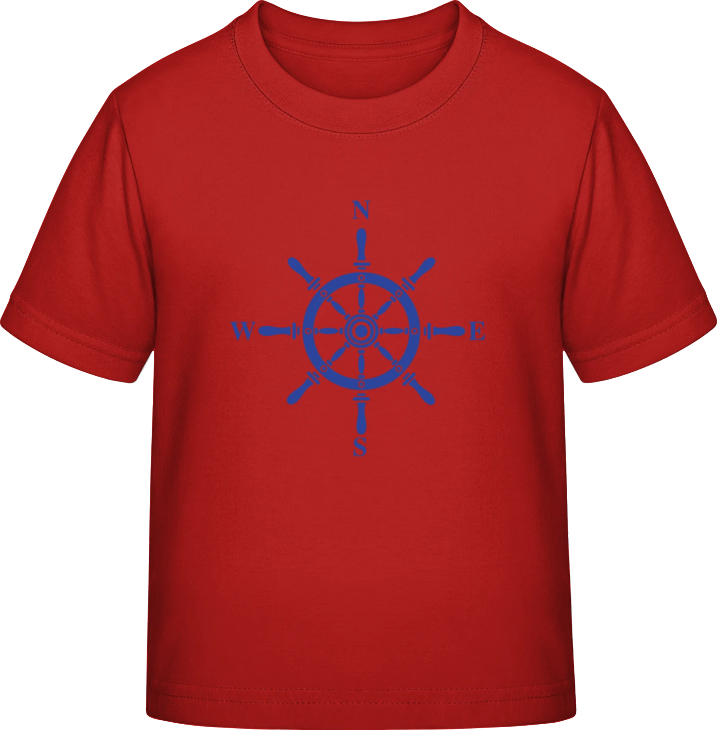 North West East South Sailing Navigation - Red Exact 190 Kids - Front