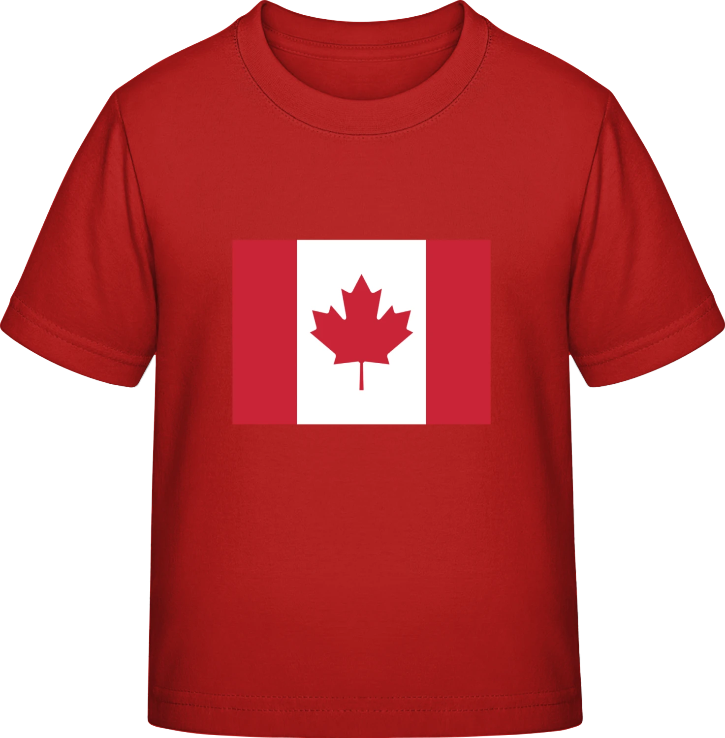 Canada Flag - Red Exact 190 Kids - Front