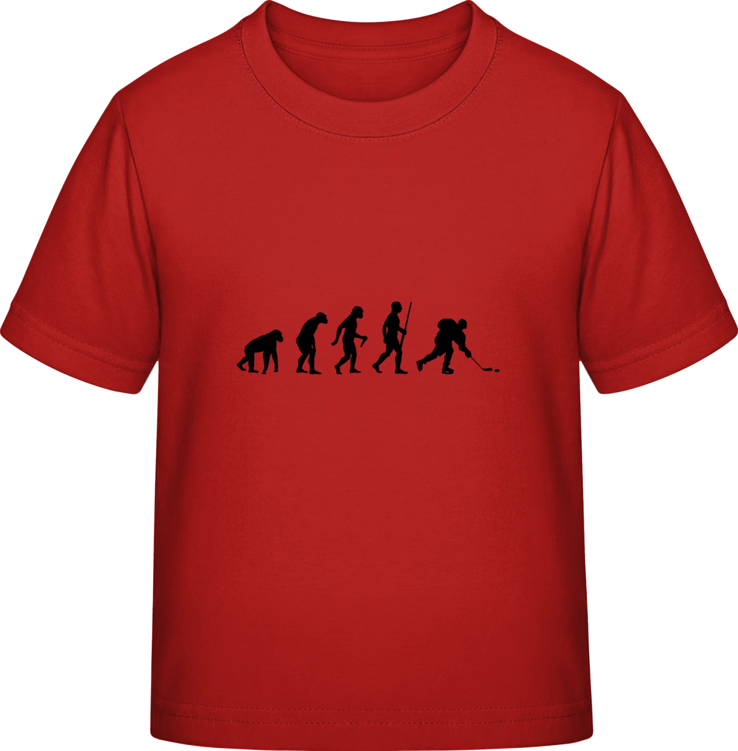 Ice Hockey Player Evolution - Red Exact 190 Kids - Front