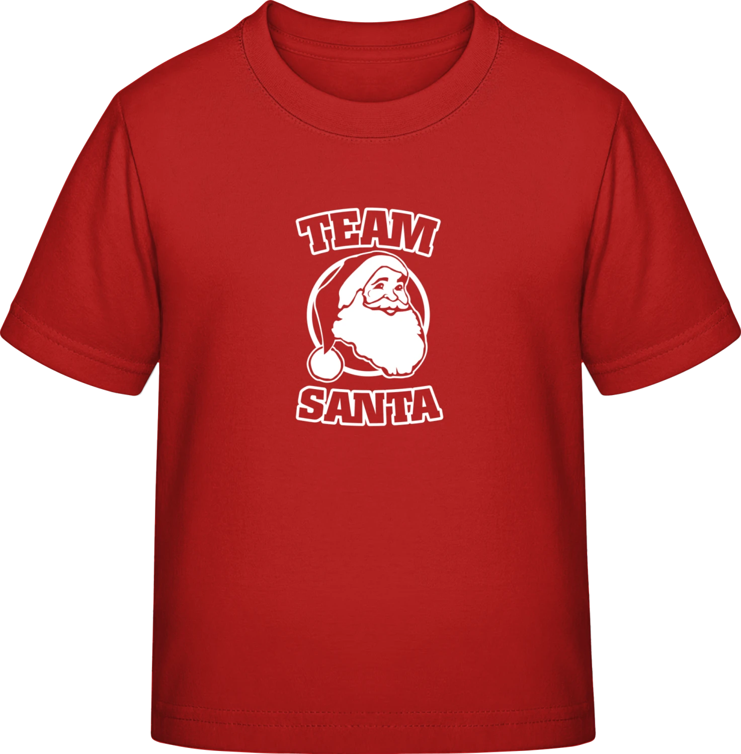 Team Santa - Red Exact 190 Kids - Front