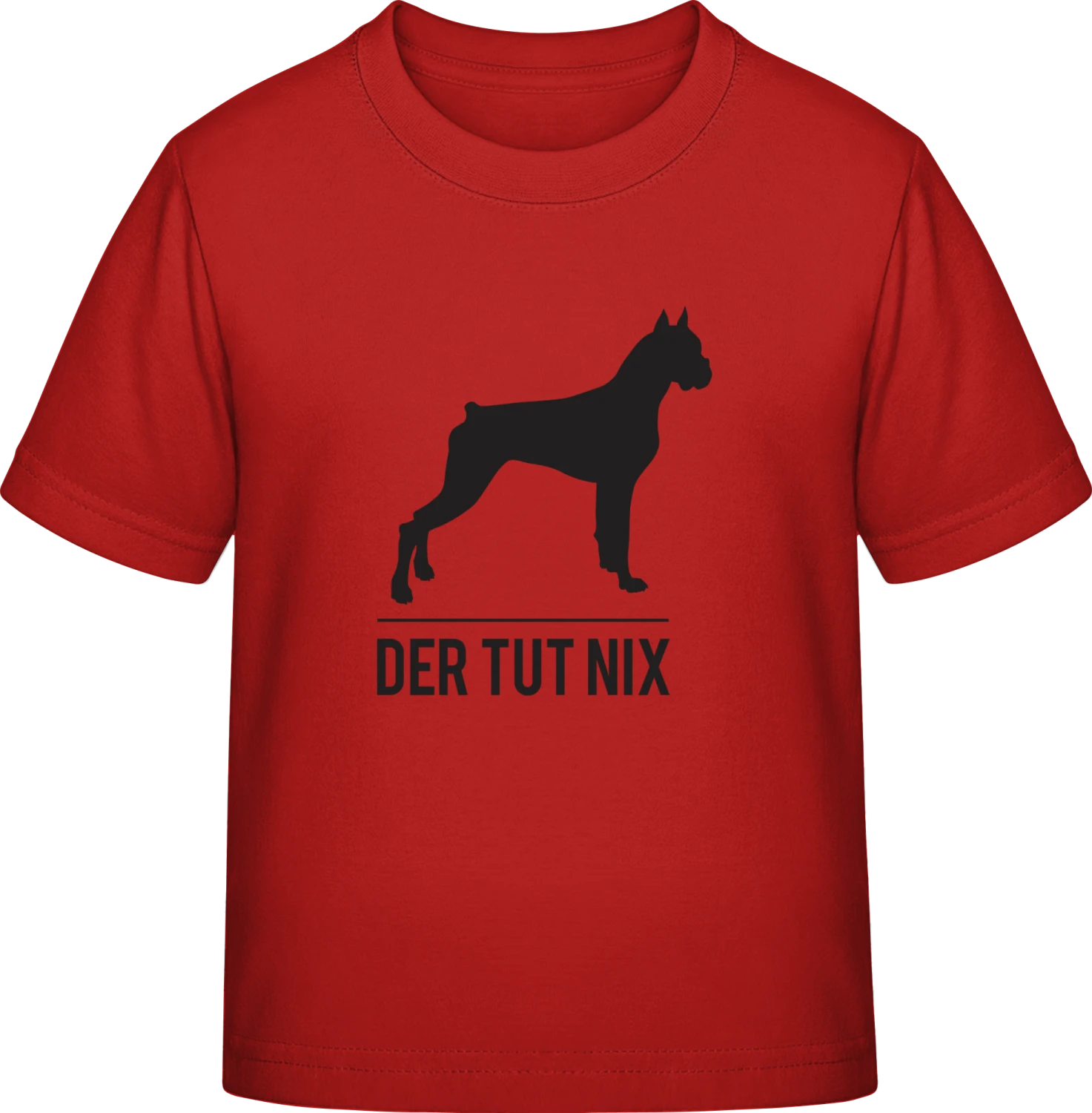 Der tut nix Kampfhund - Red Exact 190 Kids - Front