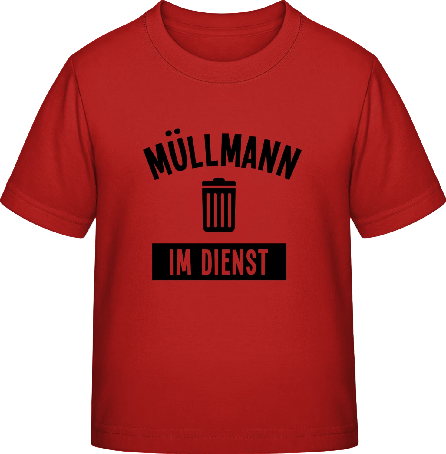 Müllmann im Dienst - Red Exact 190 Kids - Front