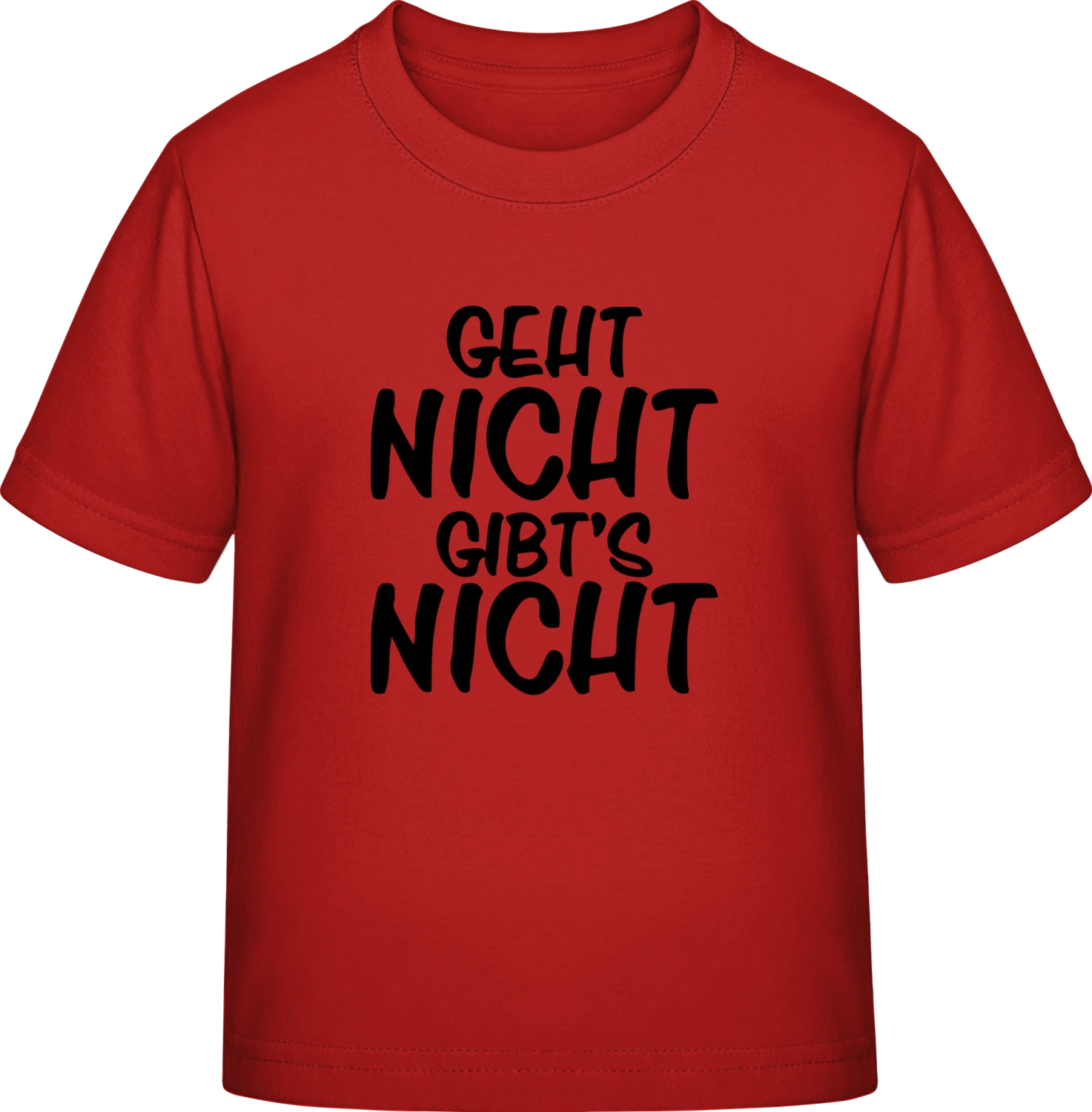 Geht nicht gibt's nicht - Red Exact 190 Kids - Front