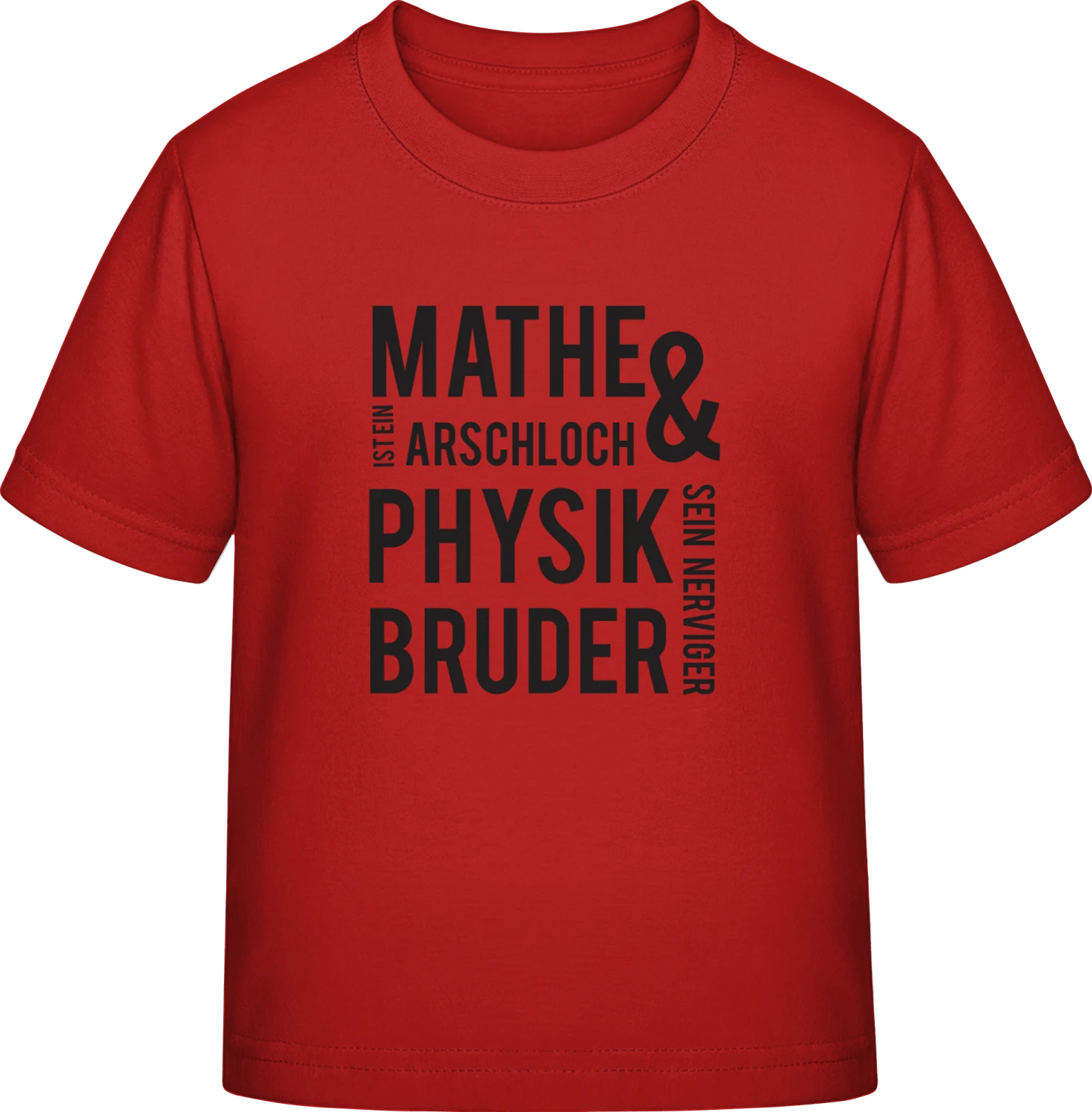 Mathe und Physik - Red Exact 190 Kids - Front