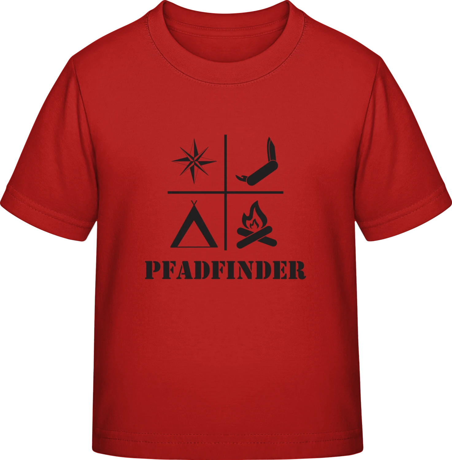 Pfadfinder - Red Exact 190 Kids - Front