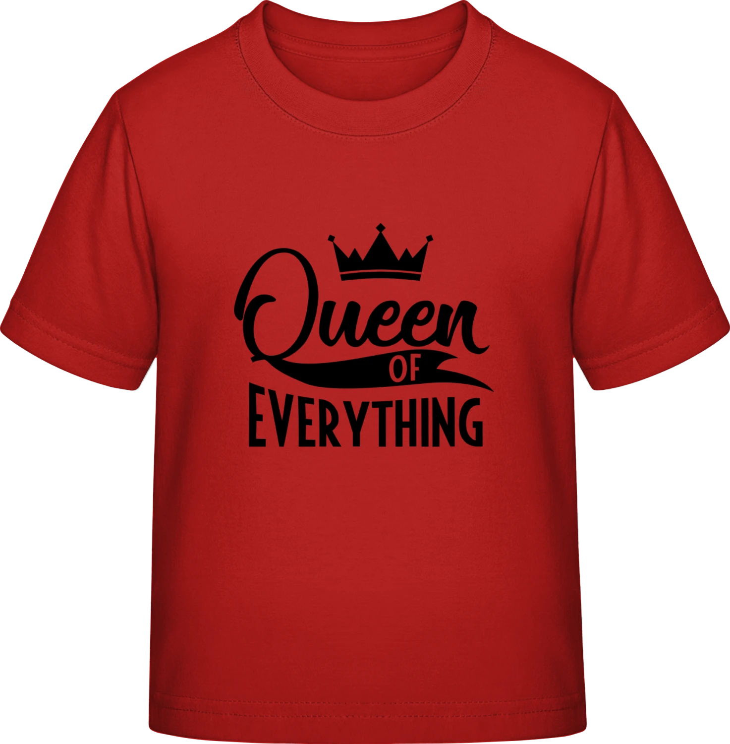 Queen Of Everything - Red Exact 190 Kids - Front