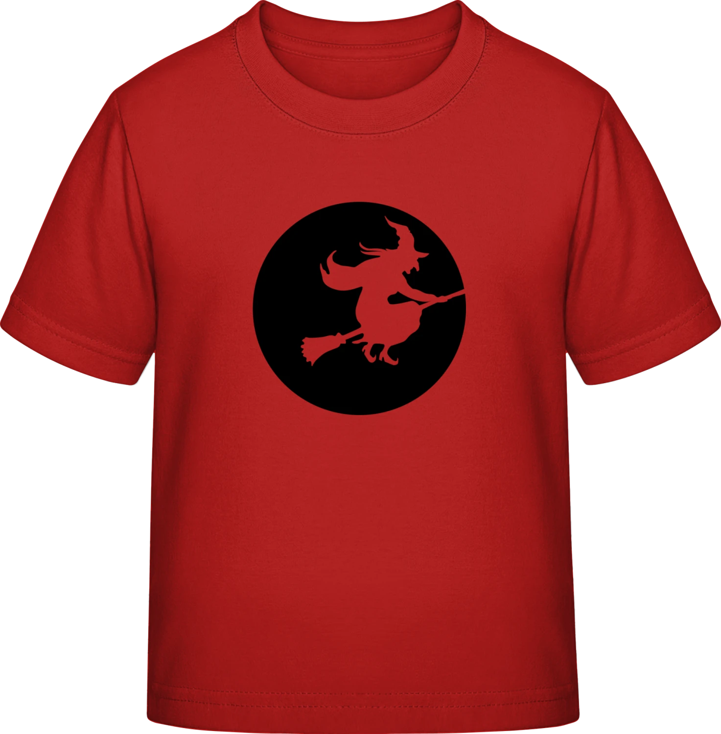 Witch Moon Silhouette - Red Exact 190 Kids - Front