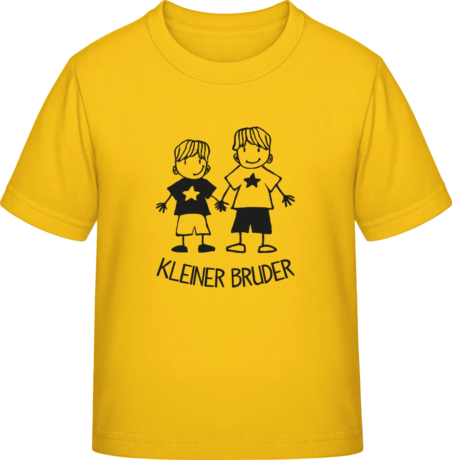 Kleiner Bruder Illustration - Gold Exact 190 Kids - Front