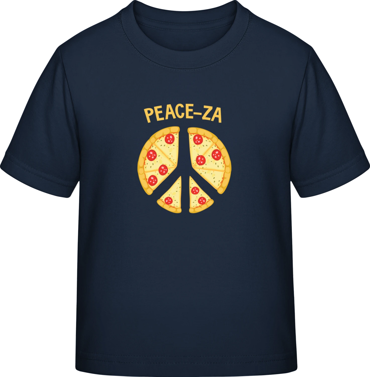 Peace-za - Navy Exact 190 Kids - Front