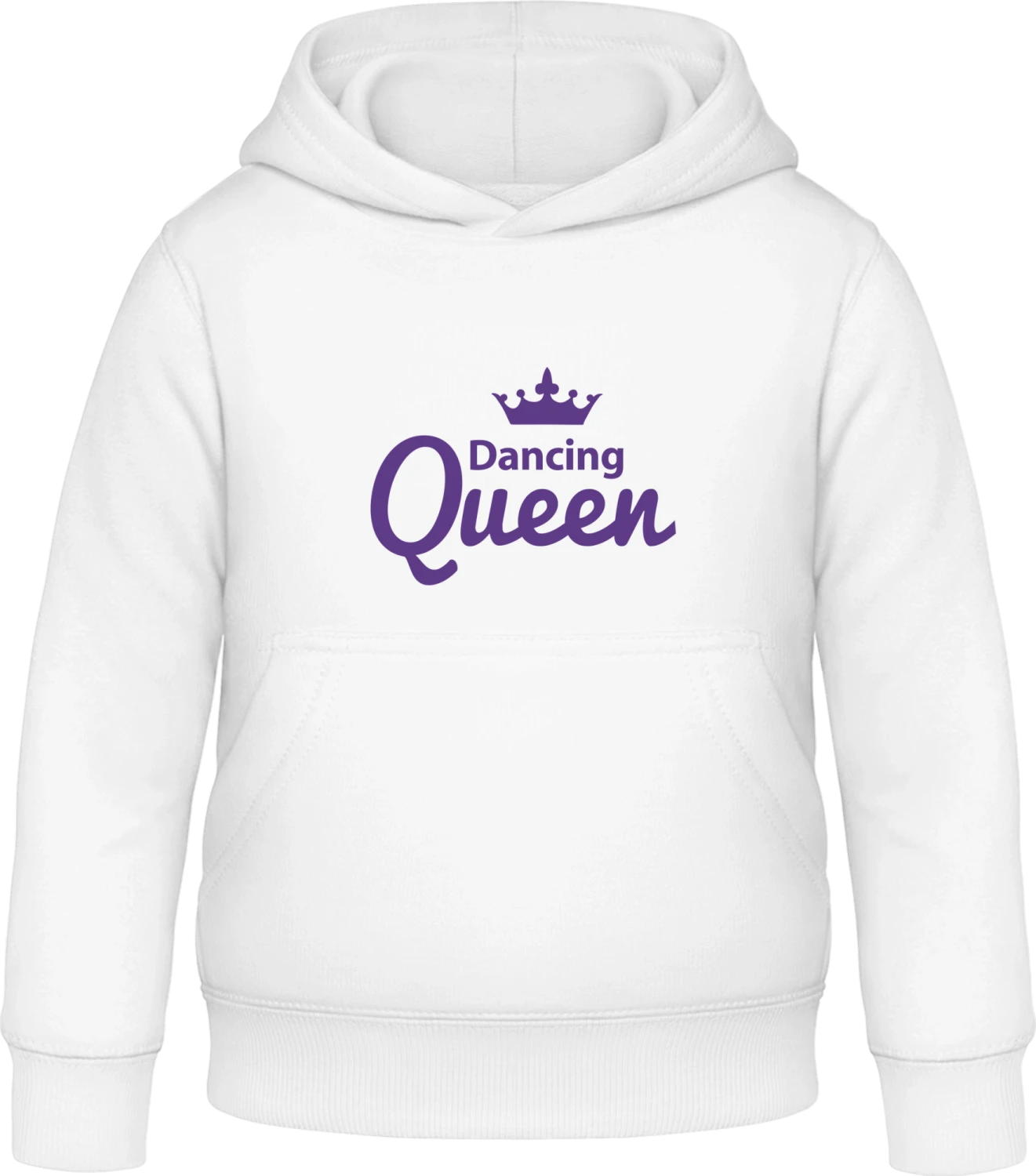 Dancing Queen - Arctic white Awdis Hoodie Kids - Front