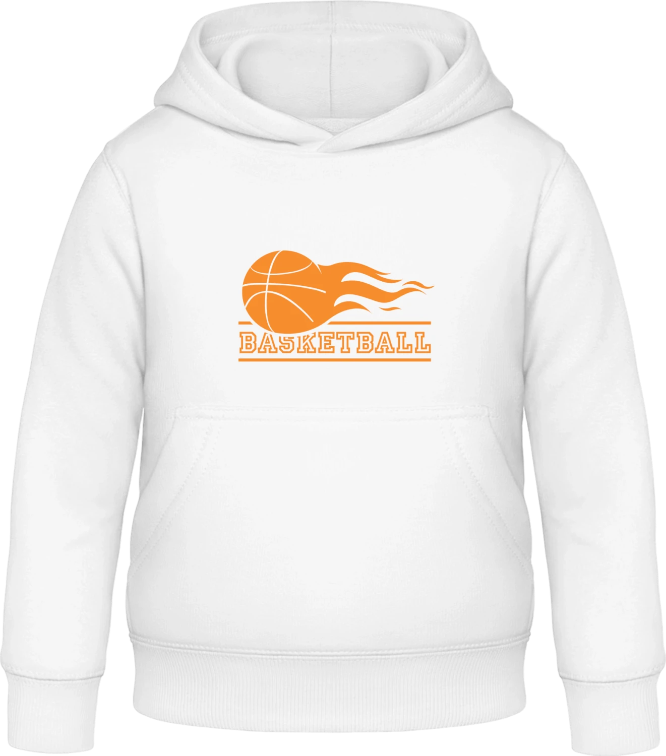 Basketball - Arctic white Awdis Hoodie Kids - Front