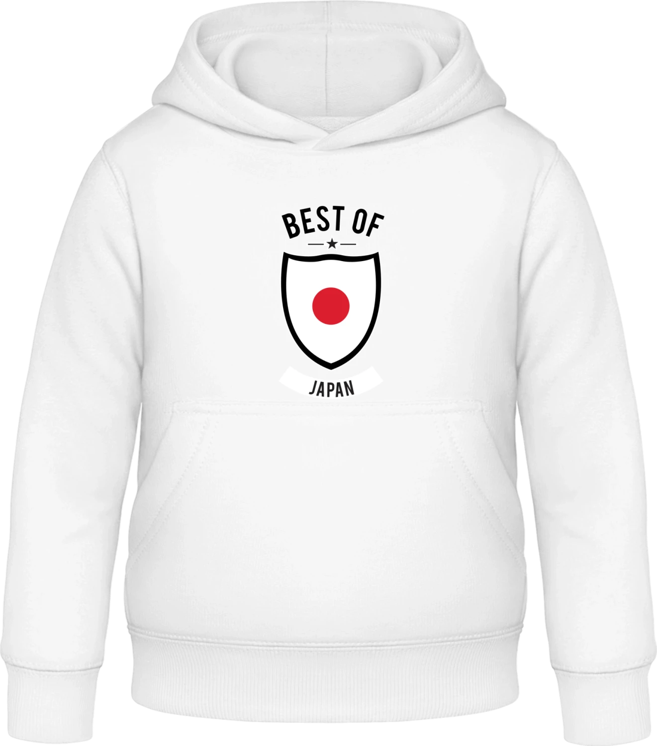 Best of Japan - Arctic white Awdis Hoodie Kids - Front