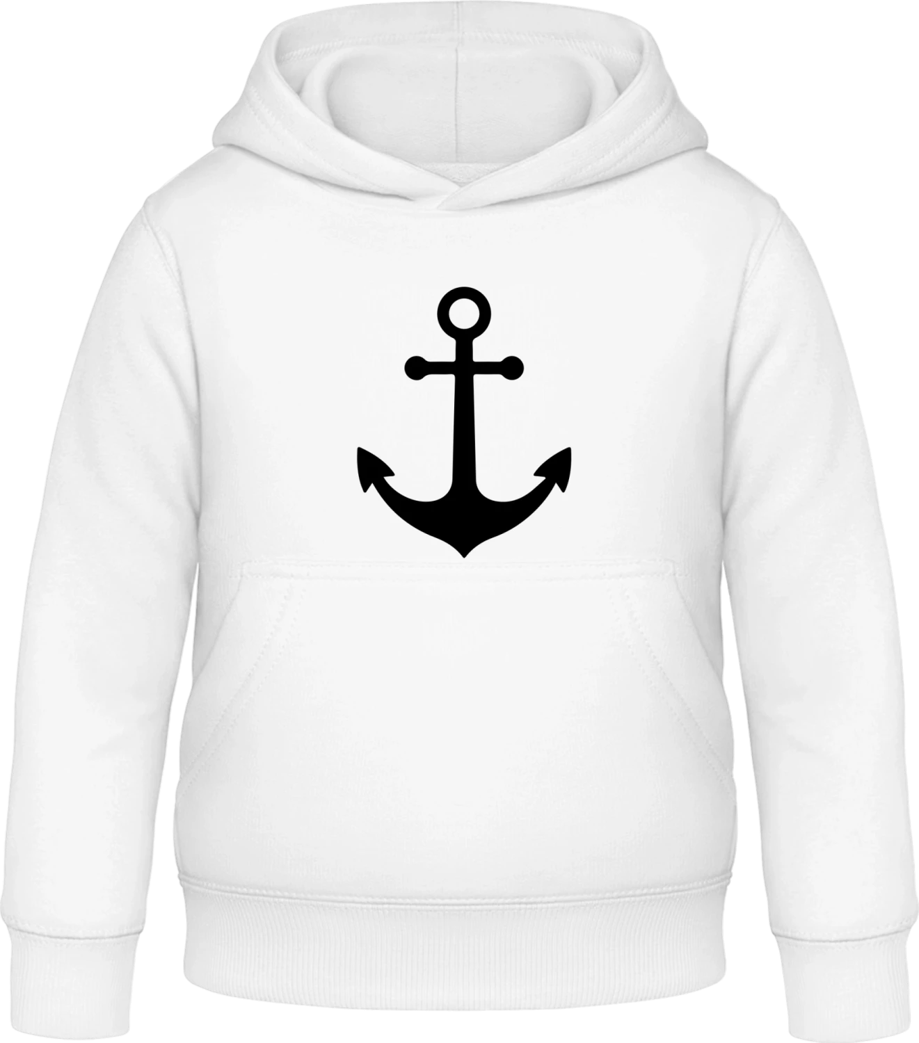 Boat Anchor - Arctic white Awdis Hoodie Kids - Front