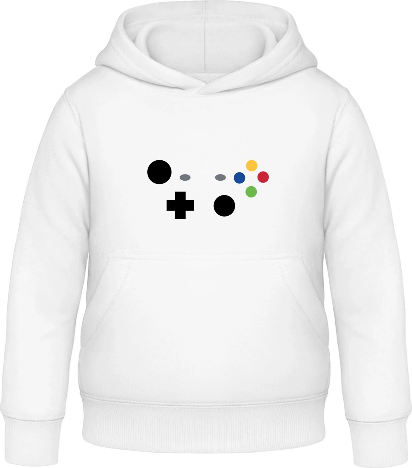 XBOX Controller Video Game - Arctic white Awdis Hoodie Kids - Front