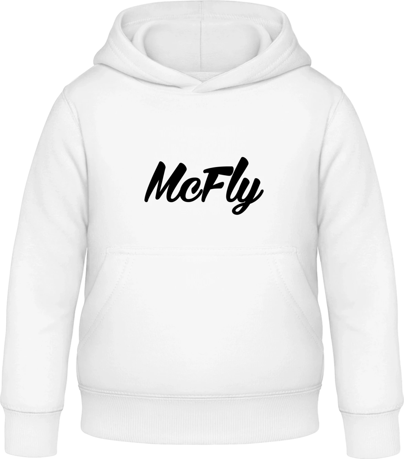 McFly - Arctic white Awdis Hoodie Kids - Front