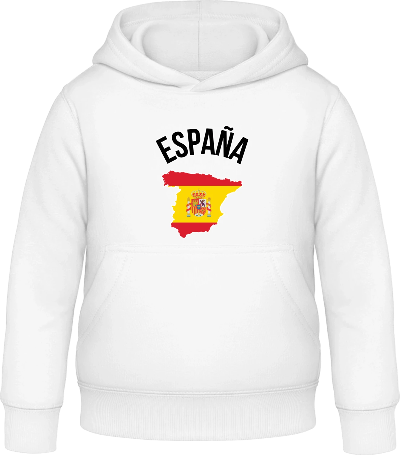 Spain Fan - Arctic white Awdis Hoodie Kids - Front