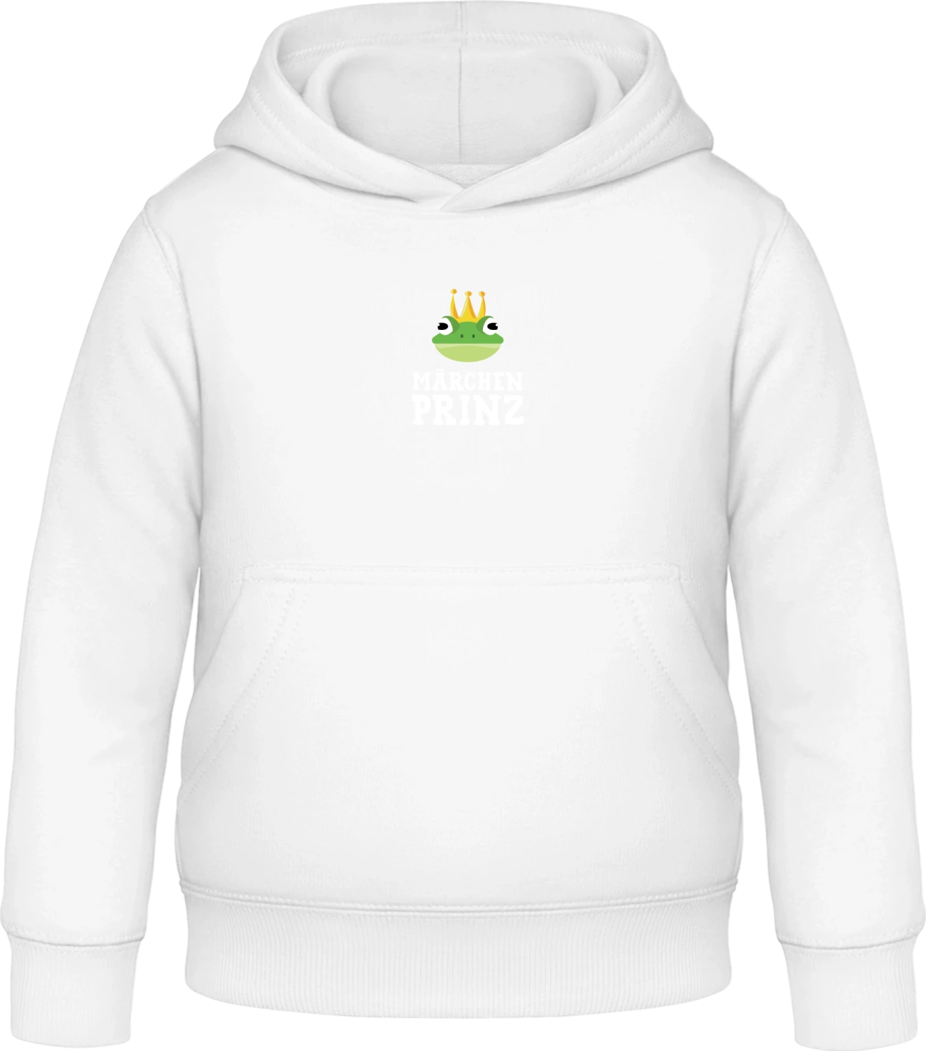 Märchen Prinz - Arctic white Awdis Hoodie Kids - Front