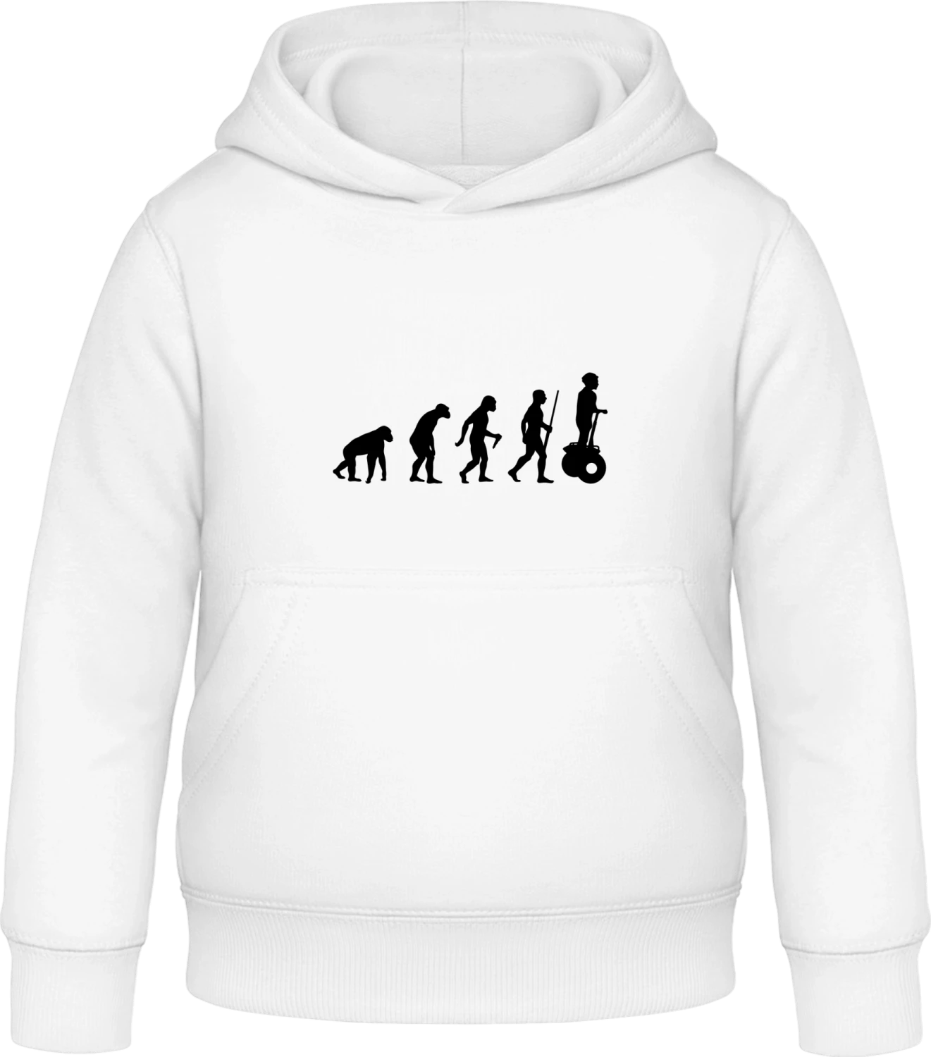 Segway Evolution - Arctic white Awdis Hoodie Kids - Front